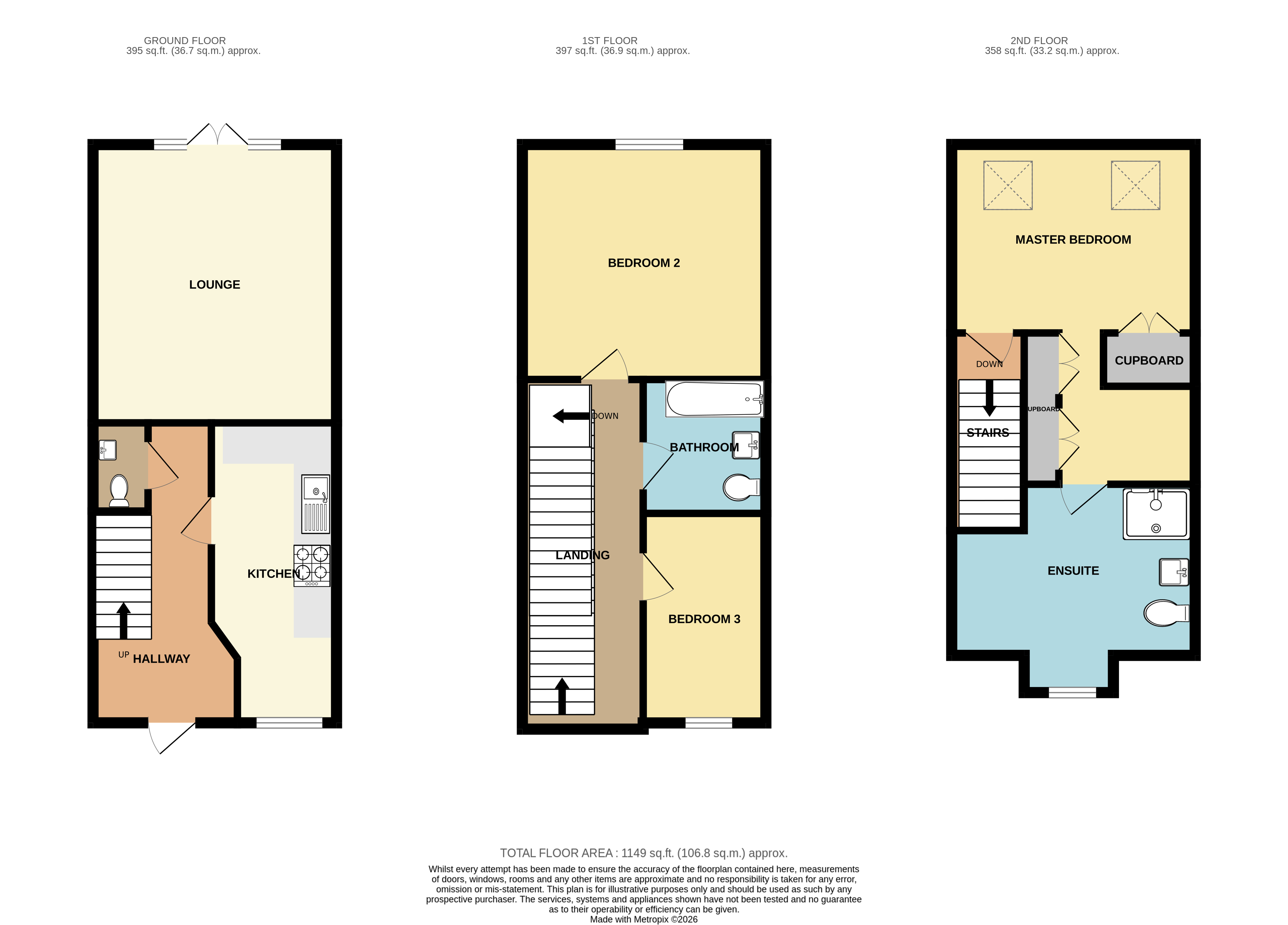 27, Jacksons Road, Southampton floorplan