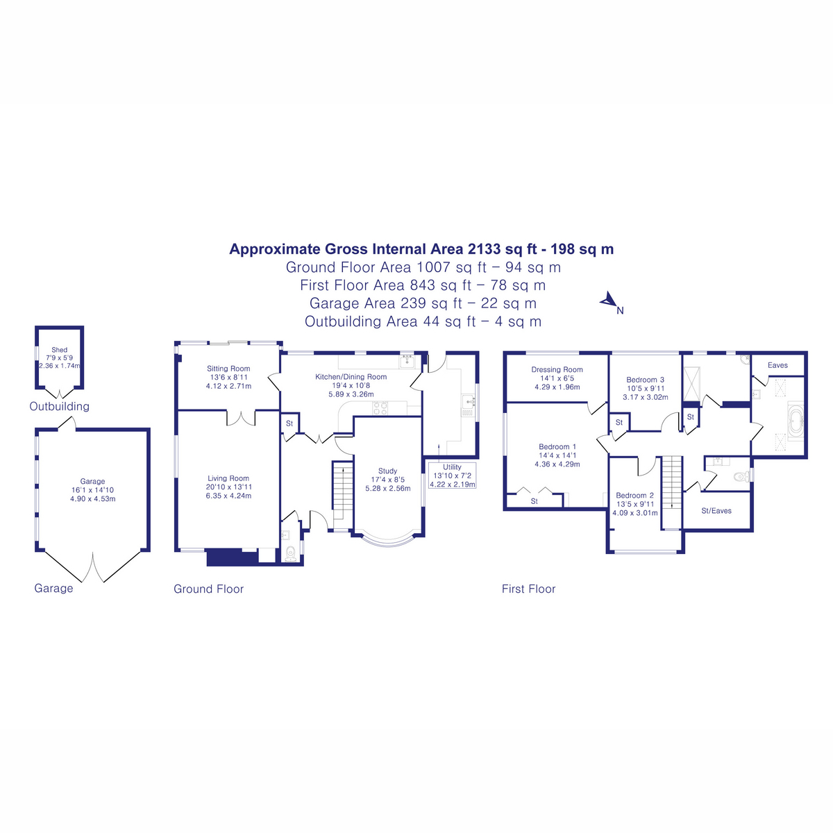 Berg House, Cedar Drive, Bicester floorplan