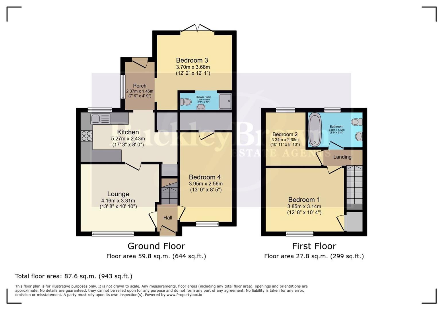 9, Troughbrook Road, Chesterfield floorplan