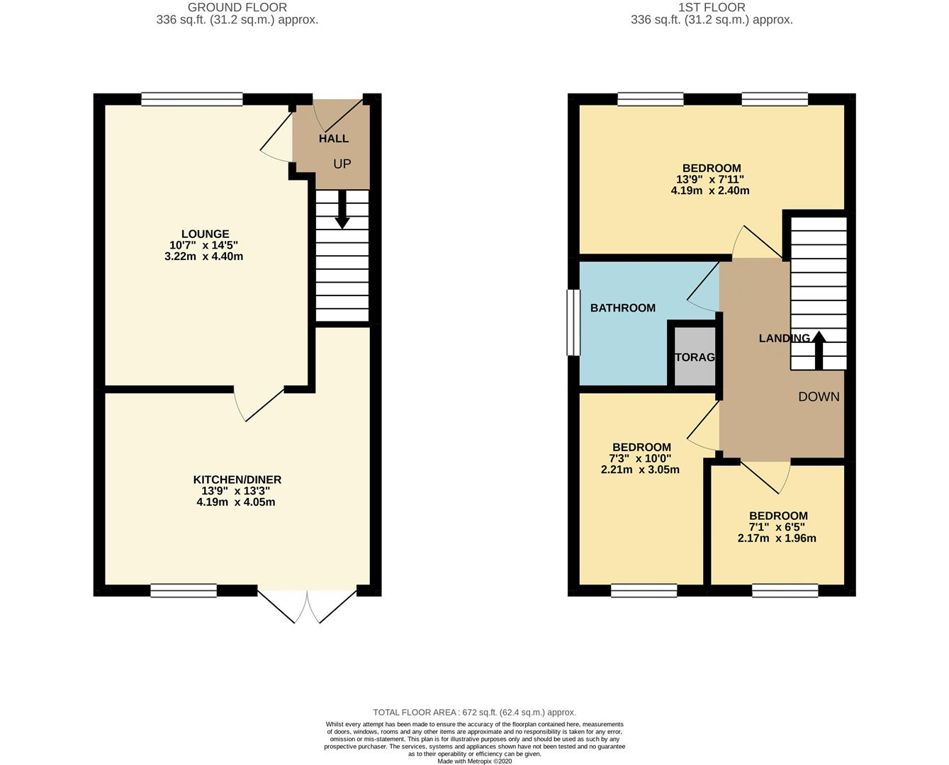 15, Farne Court, Stockton-On-Tees floorplan
