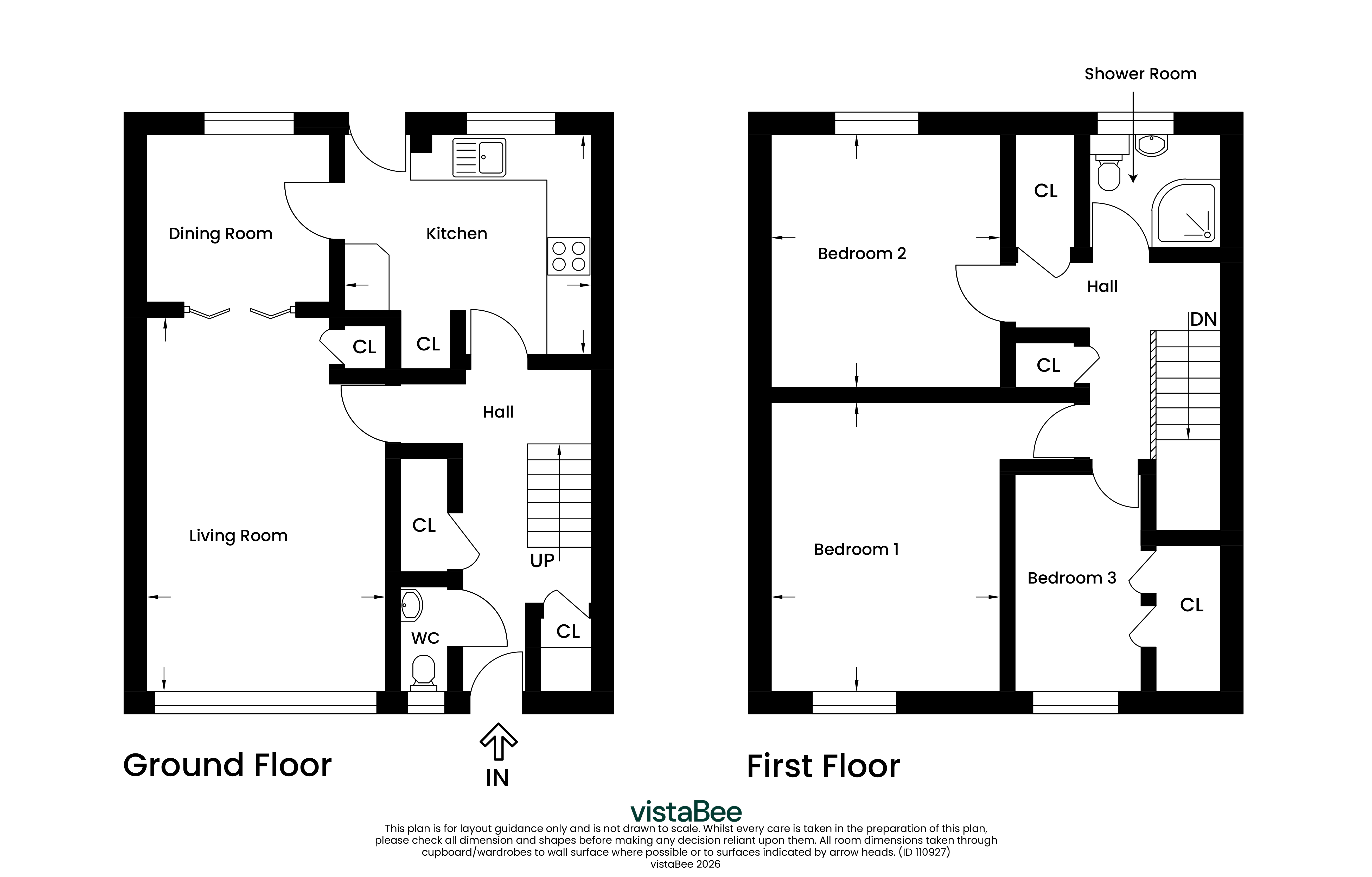 11, Woodhead Grove, Glasgow floorplan