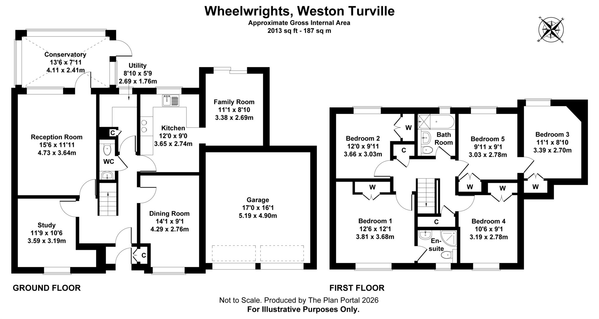 5, Wheelwrights, Aylesbury floorplan
