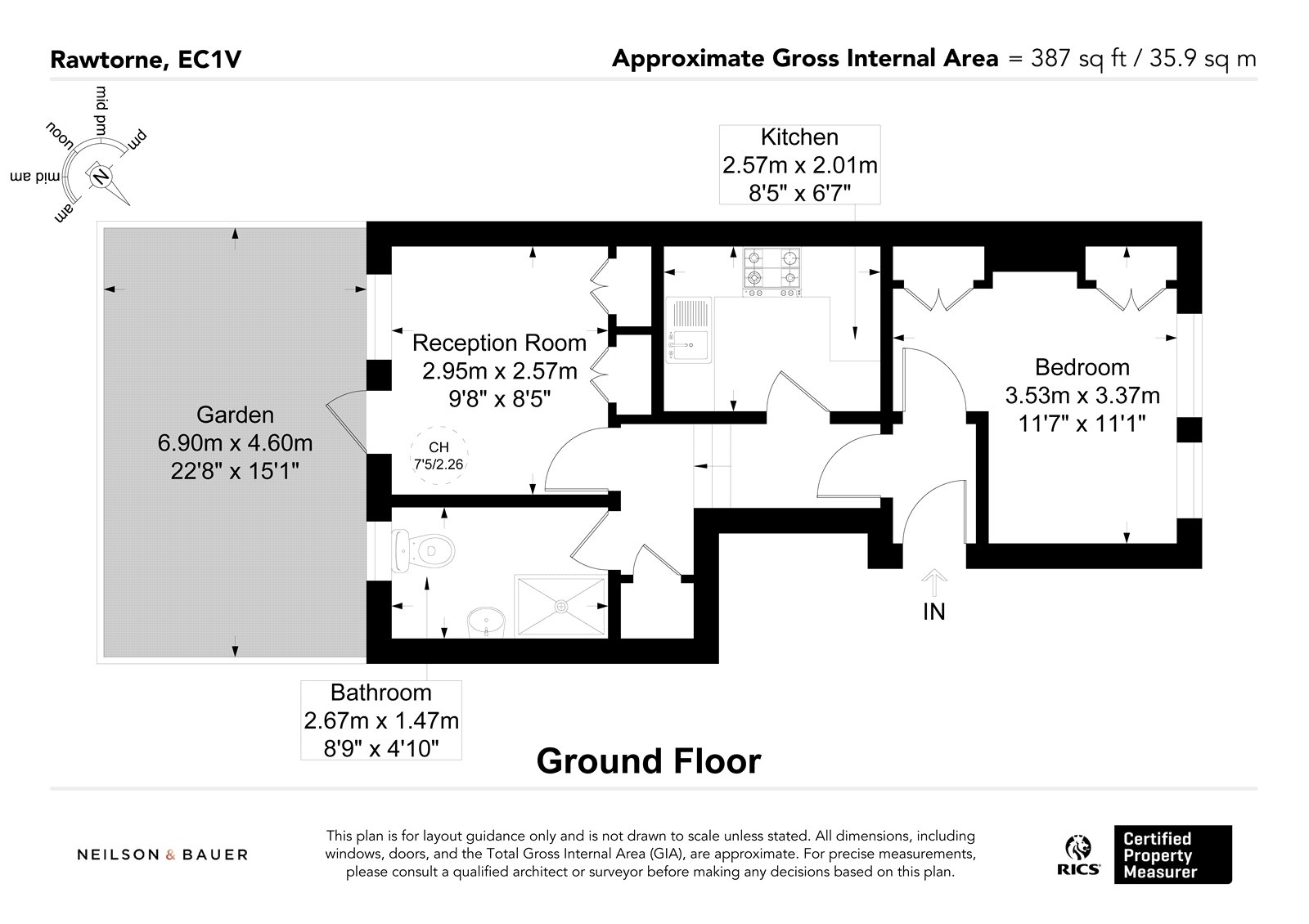 7A, Rawstorne Street, London floorplan