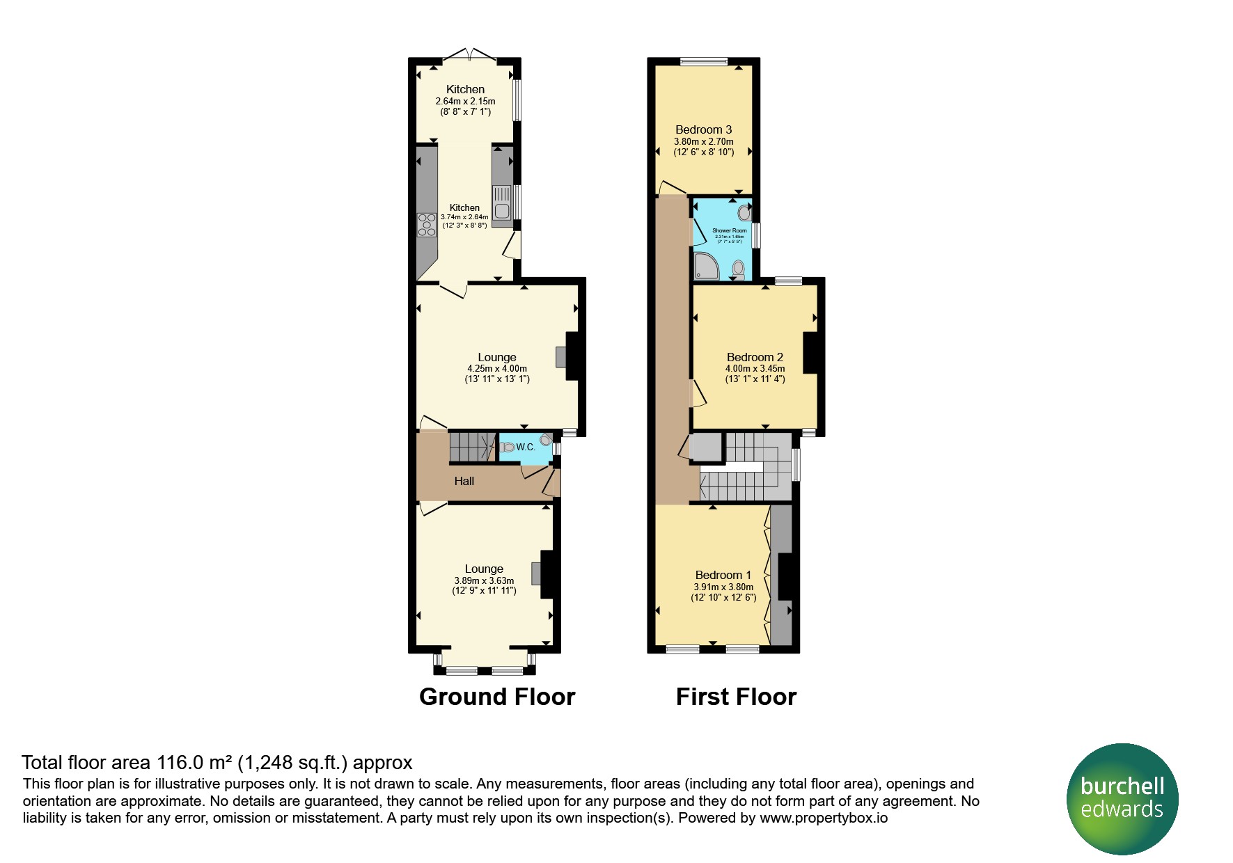 23, Bristol Road, Ilkeston floorplan