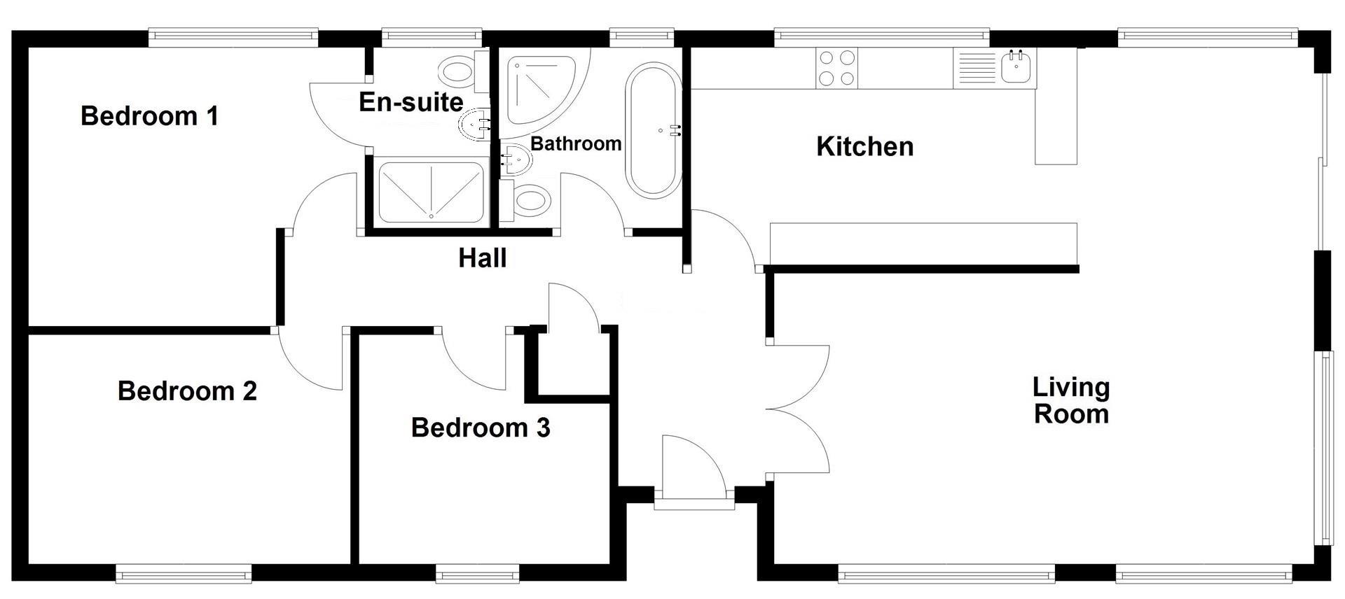 18, Cauldron Crescent, Swanage floorplan