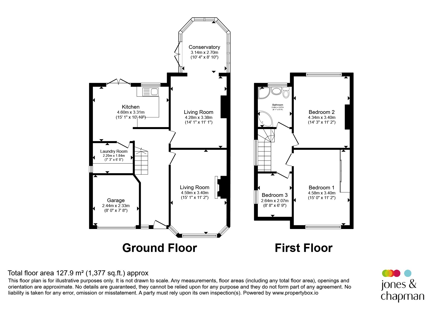25, Loretto Drive, Wirral floorplan