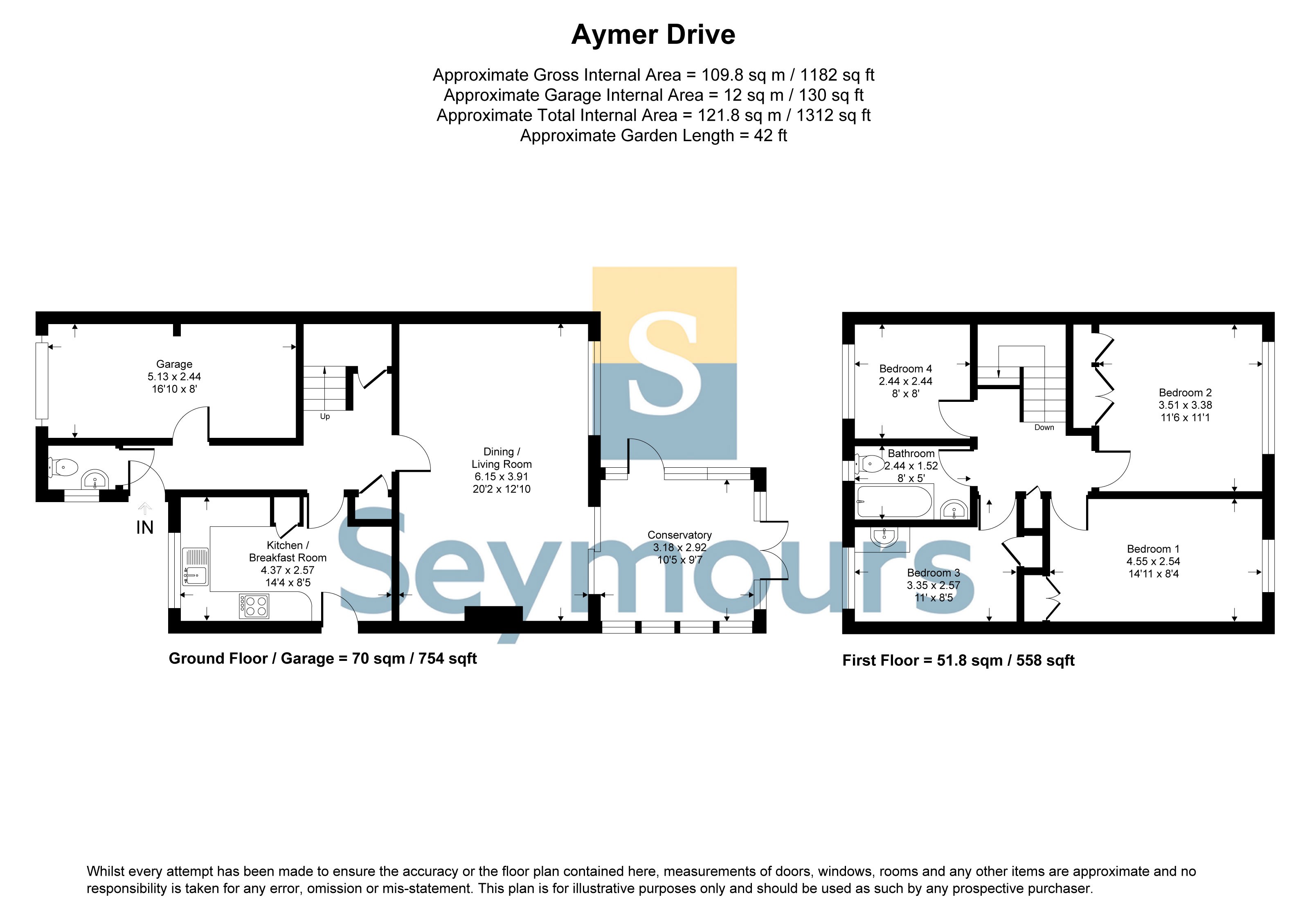 8, Aymer Drive, Surrey floorplan