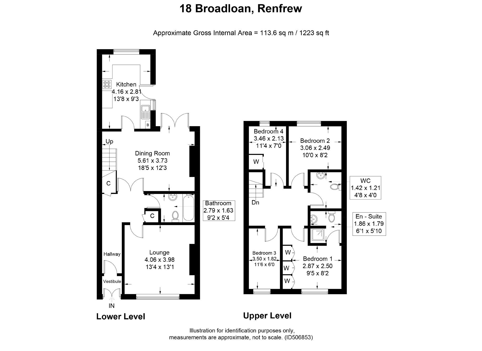 4 Bedrooms Terraced house for sale in Broadloan, Renfrew PA4