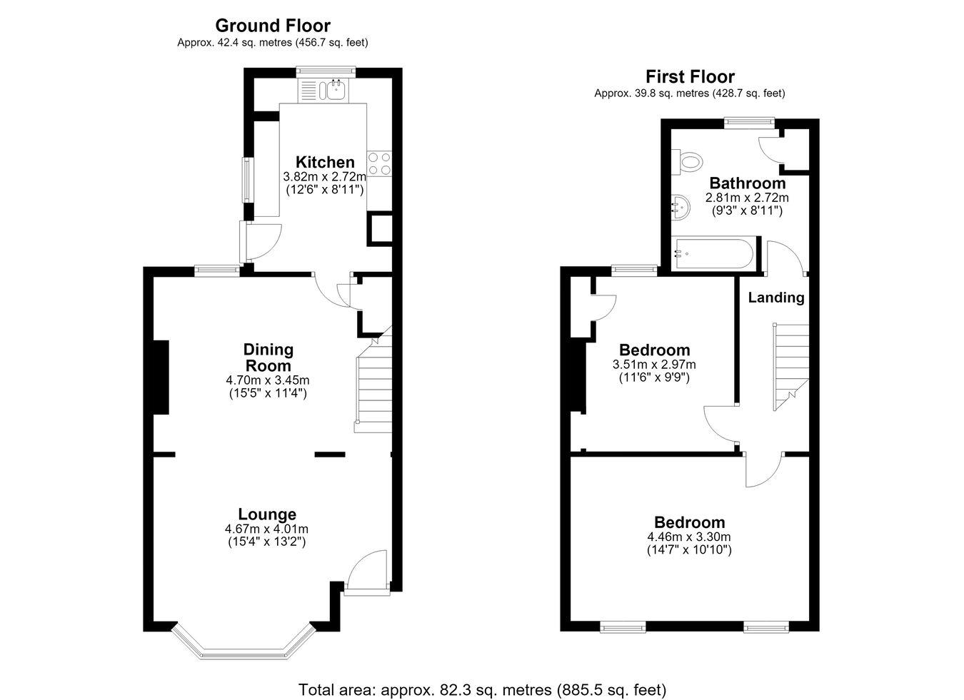 55, Westbury Road, Dover floorplan