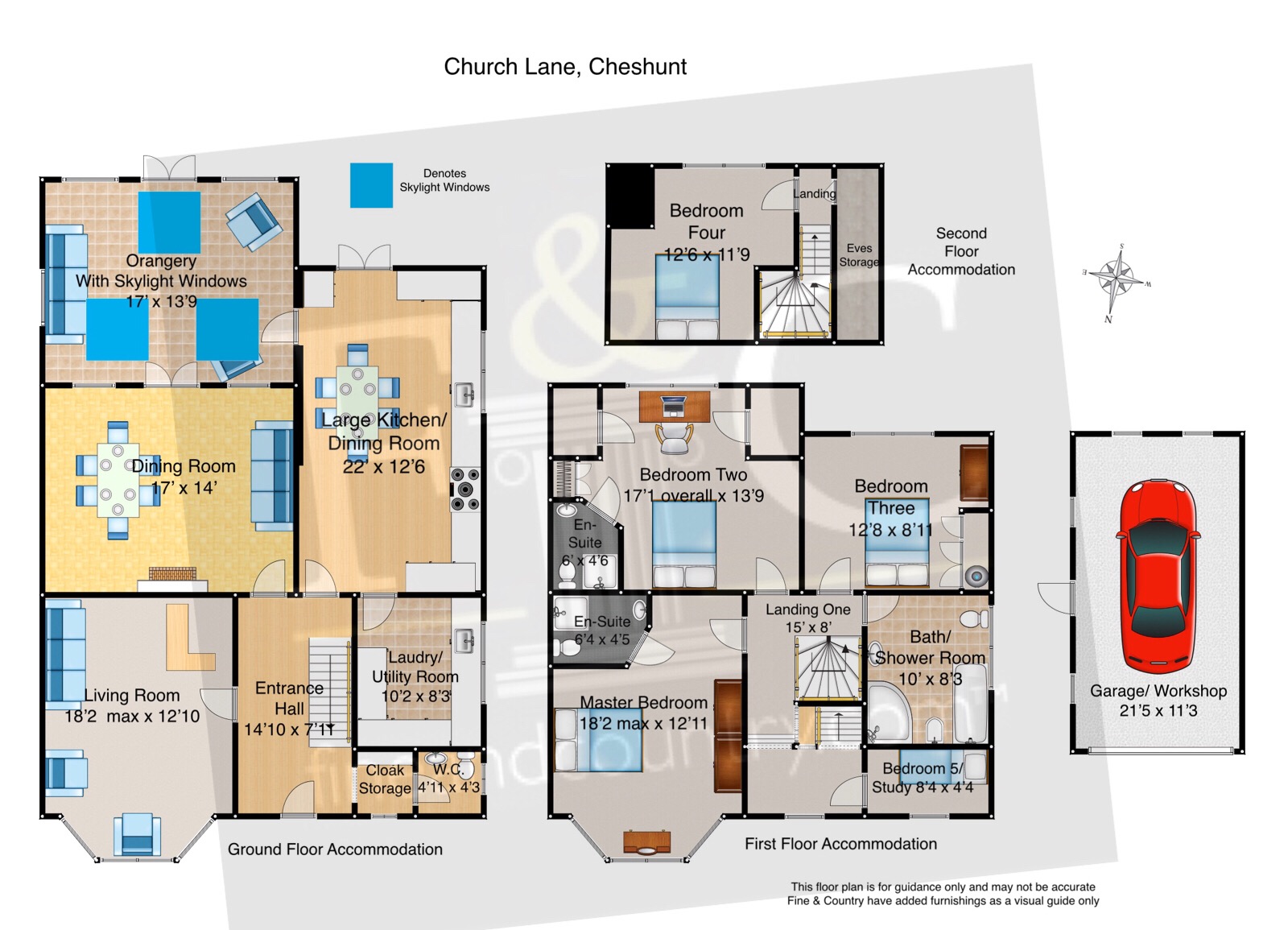5 Bedrooms Detached house for sale in Church Lane, Cheshunt EN8