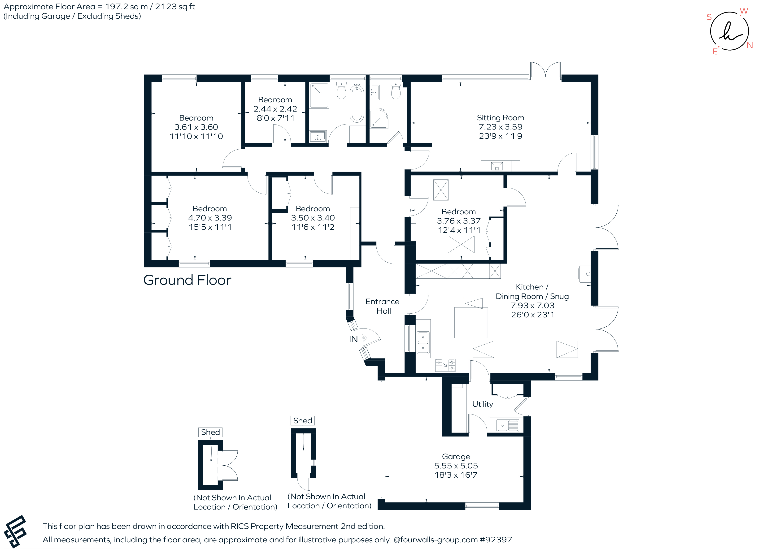 1, The Butts, Aynho floorplan