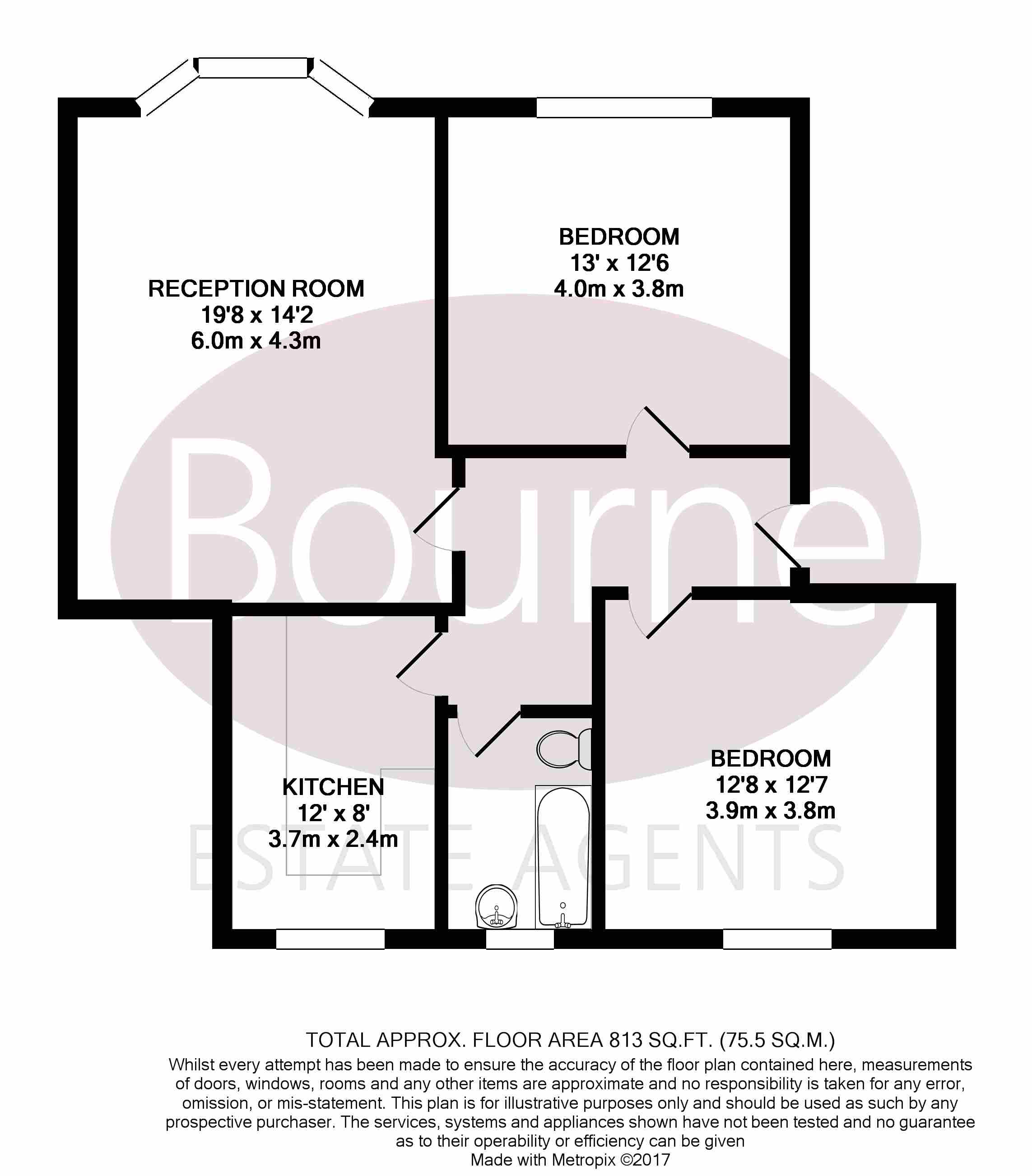 13, Brooklyn Court, Woking floorplan
