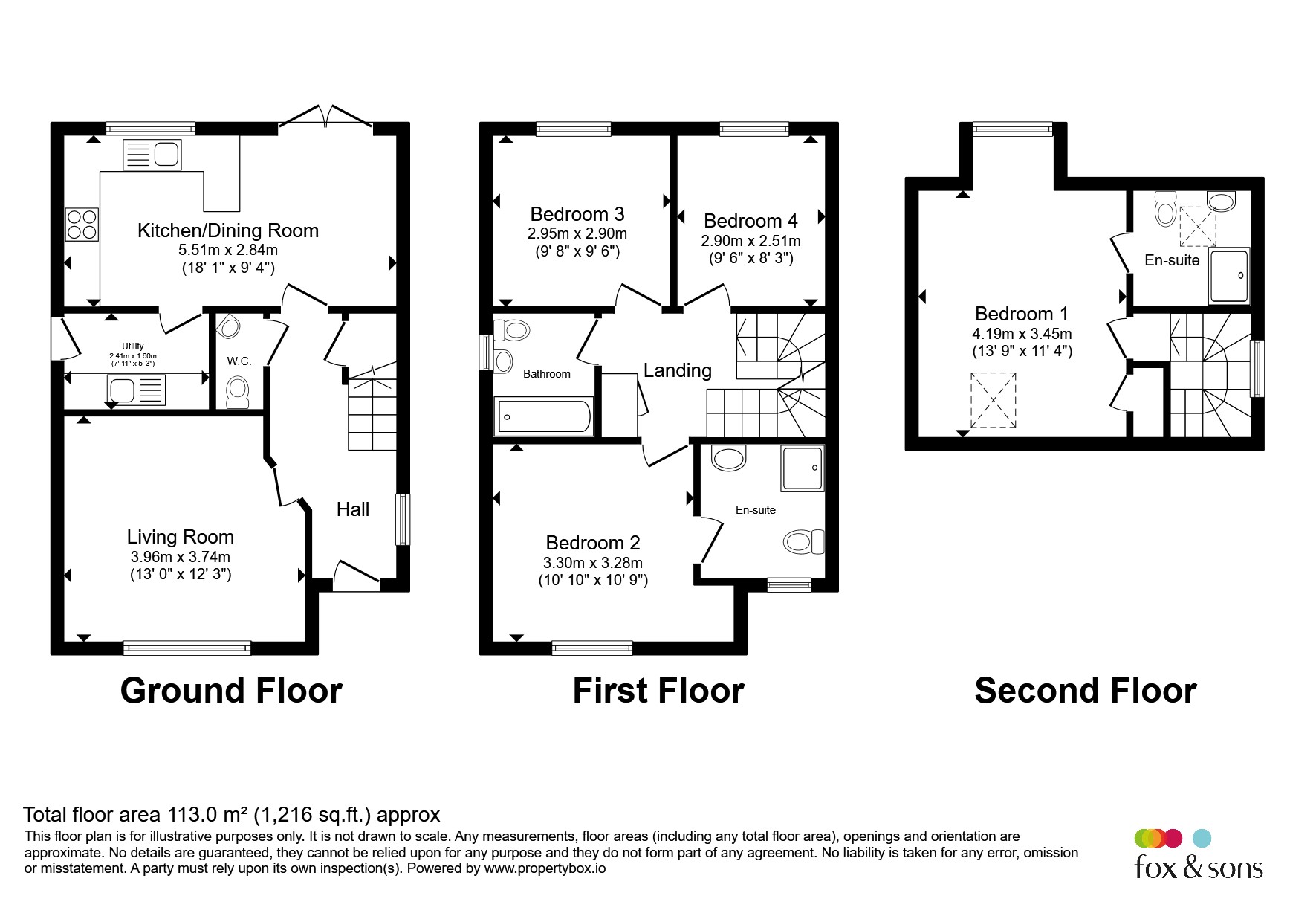 23, Viburnum Way, Hailsham floorplan