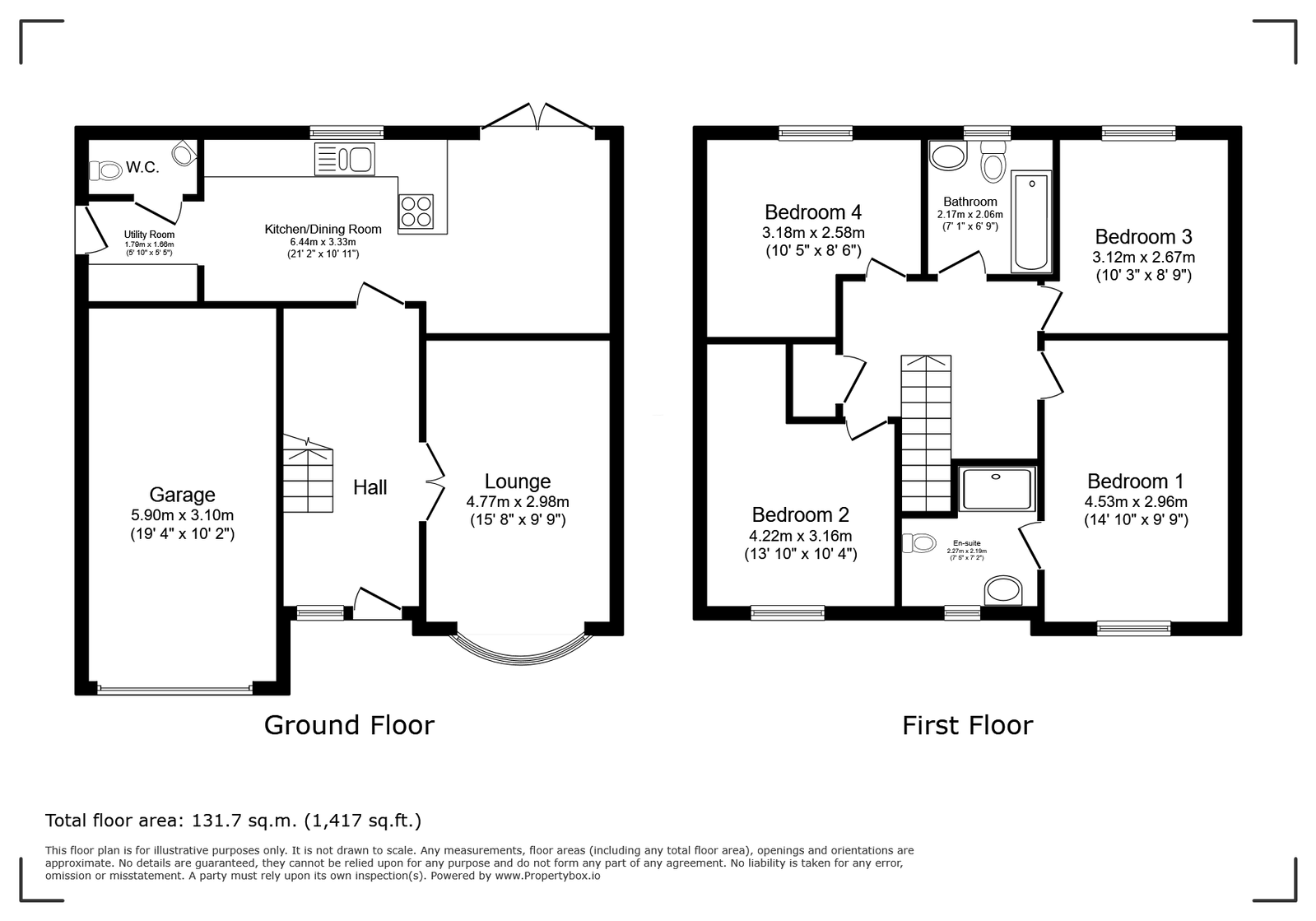 37 Colliers Way, Edwinstowe floorplan