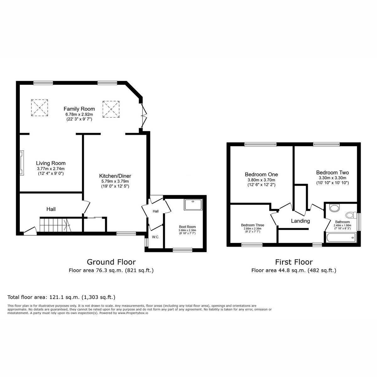 64, Milton Road, Repton floorplan