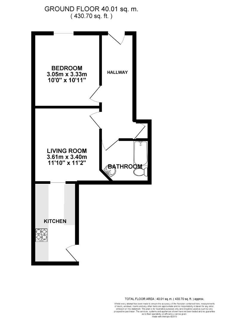82, Washington Road, Worcester Park floorplan