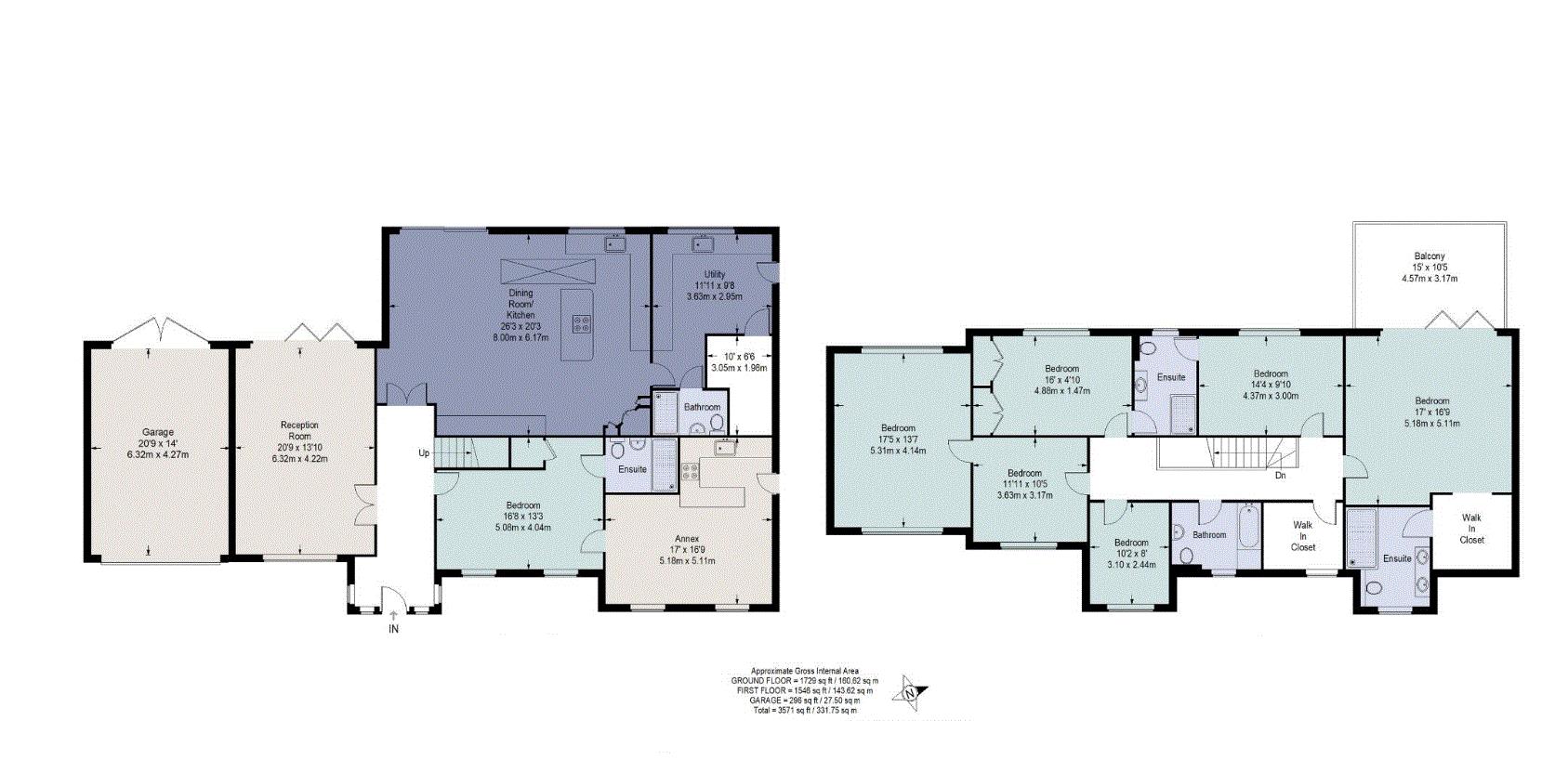15, Holmes Close, Ascot floorplan