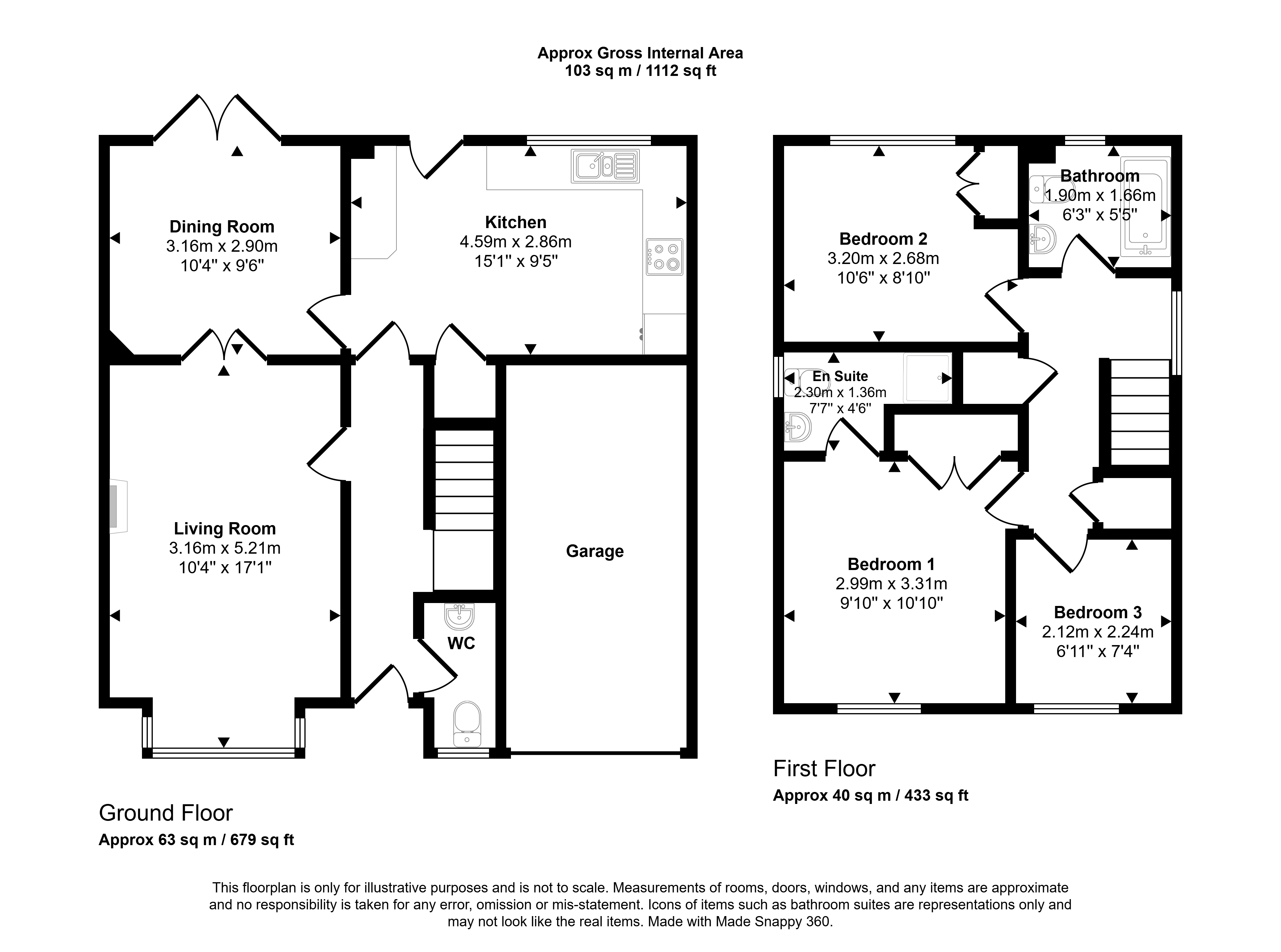 2, Sorrel Close, Wiltshire floorplan