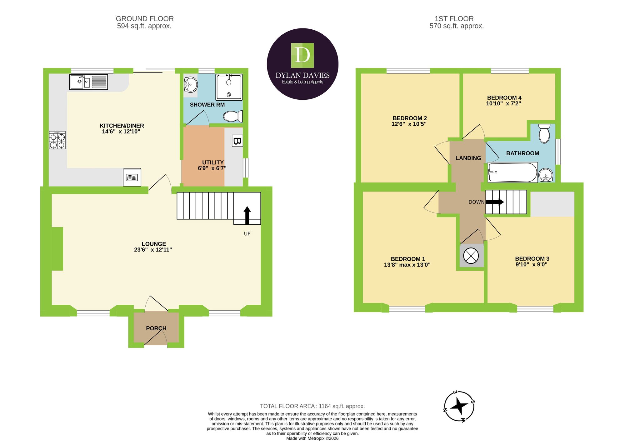 22 Cowbridge Road, Pontyclun floorplan