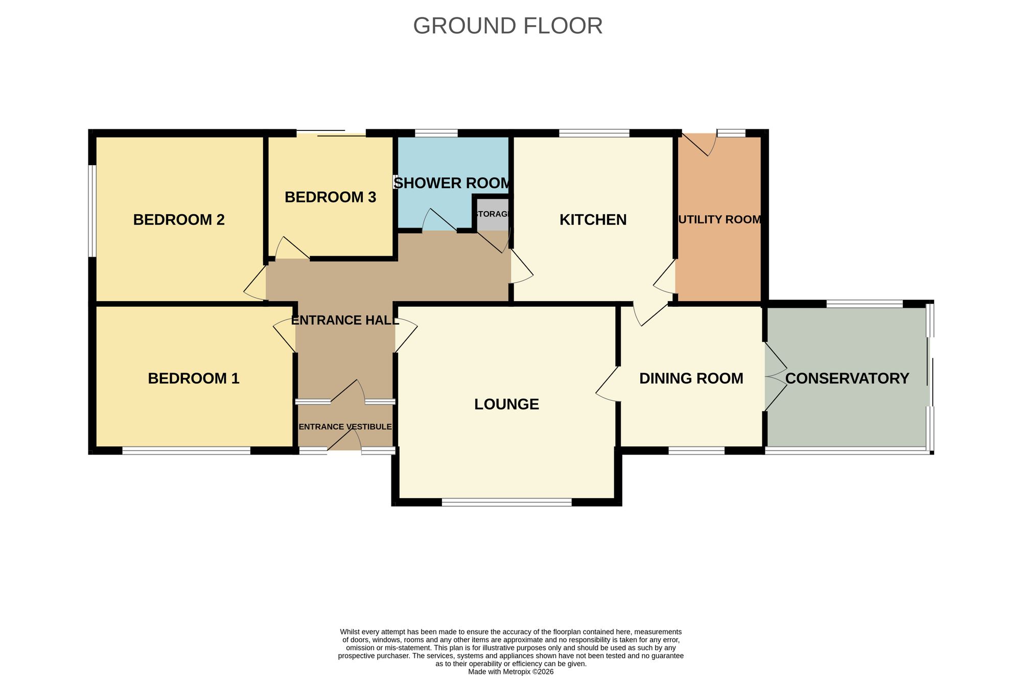 2 Hay Brow Close, Scarborough floorplan