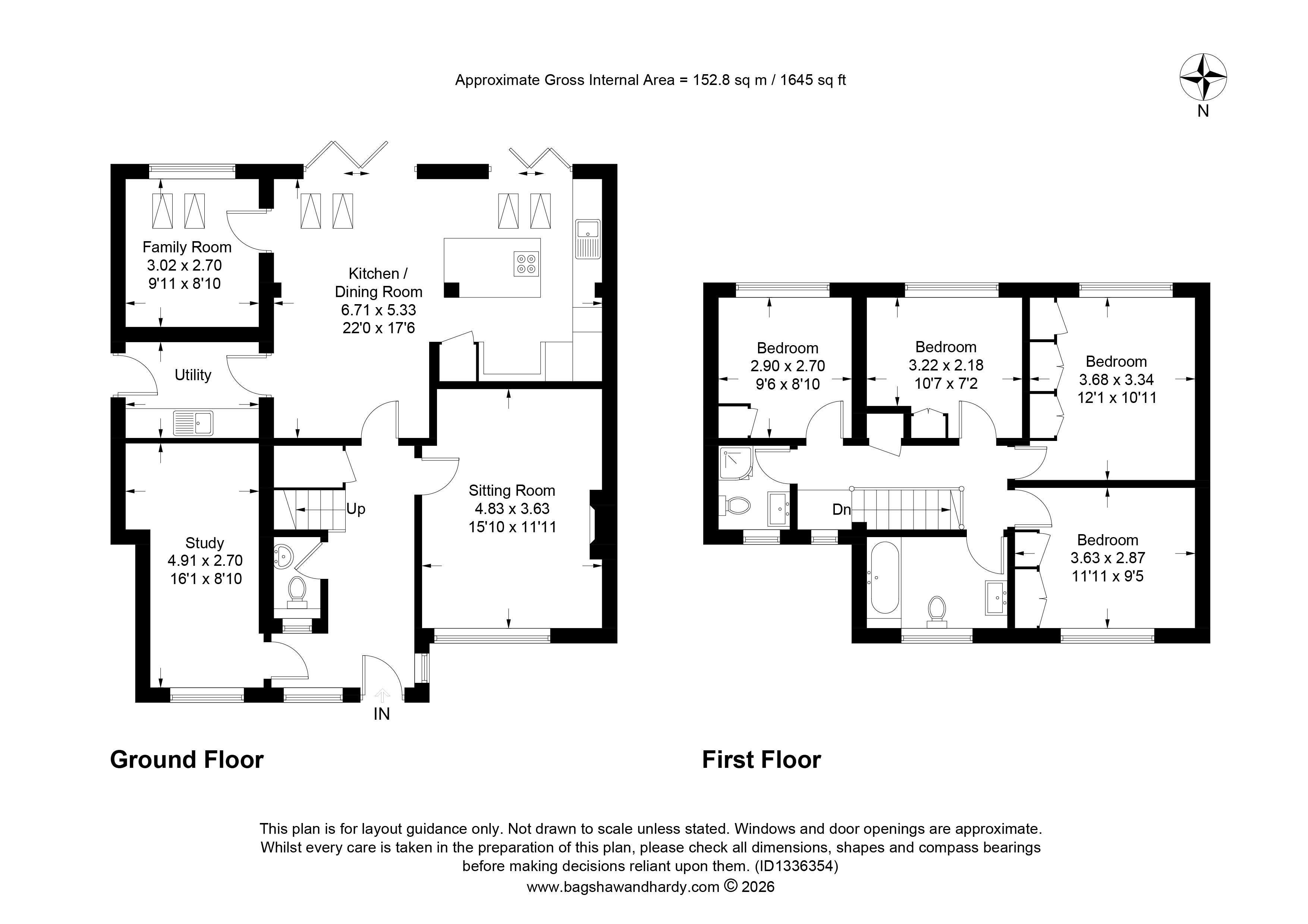 28, Great Oaks Park, Surrey floorplan