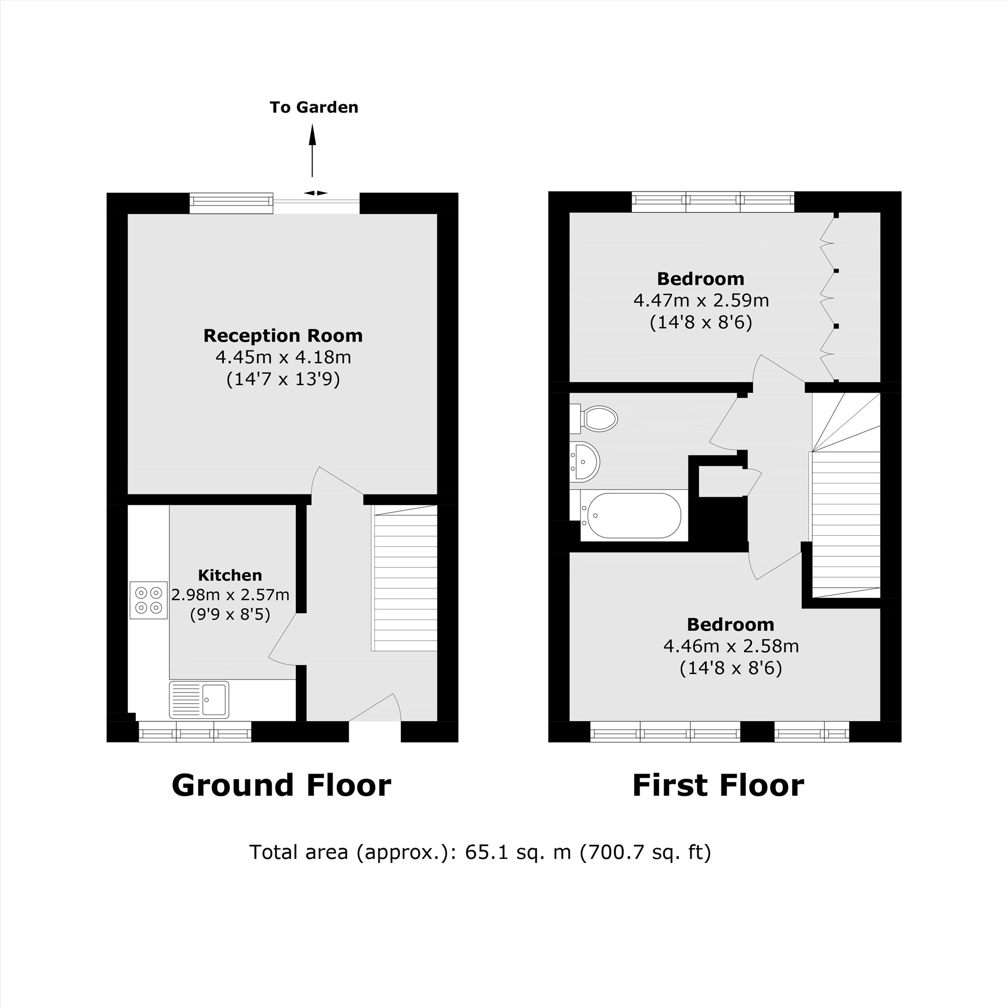 18, Jefferson Close, London floorplan