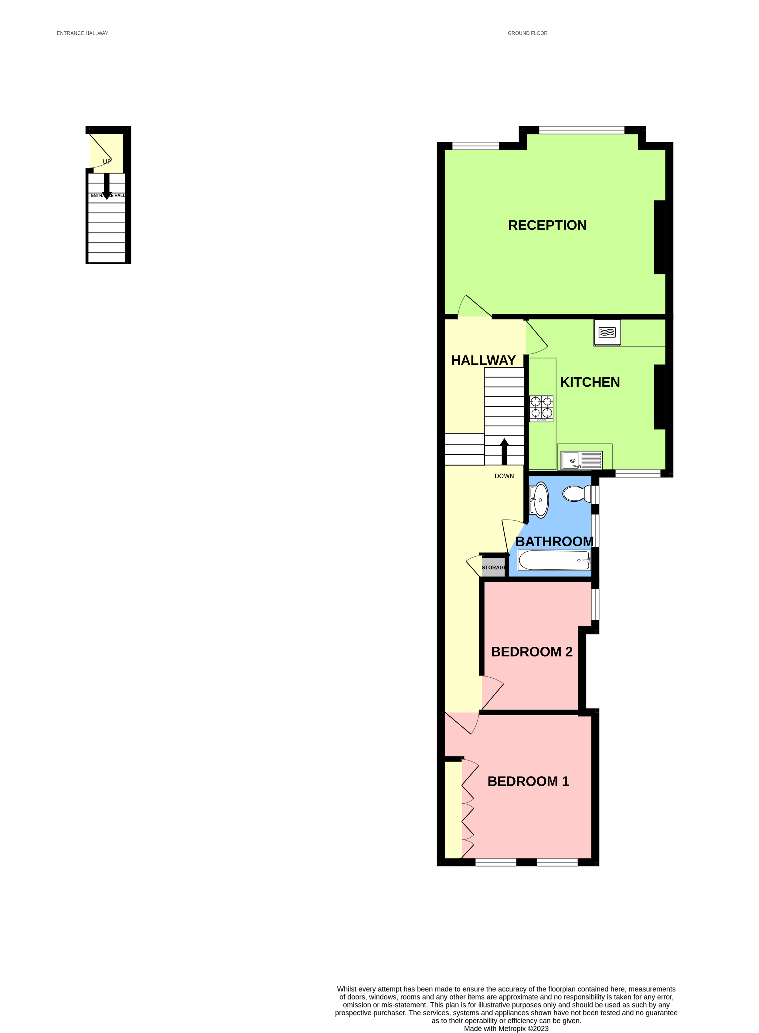 38b, Eaton Park Road, London floorplan