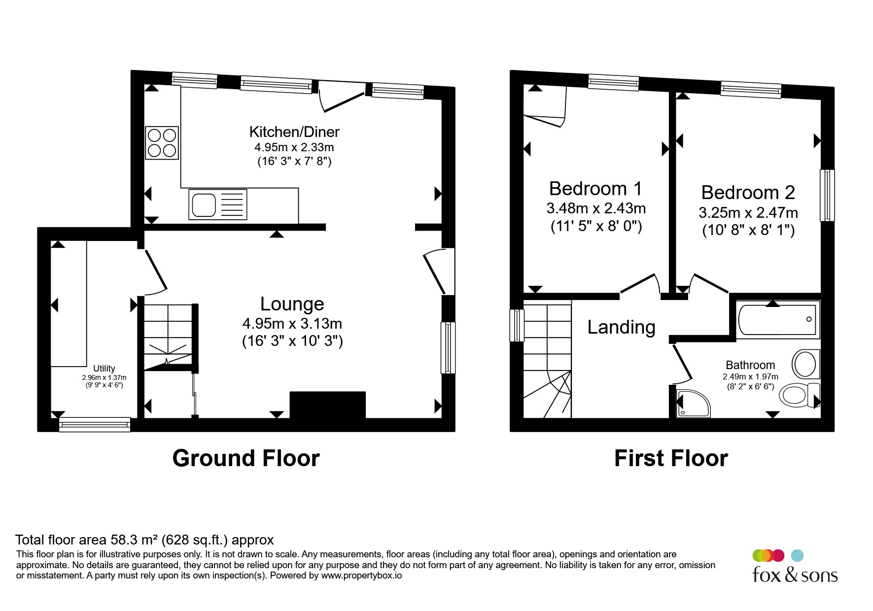 53, South Street, Crewkerne floorplan