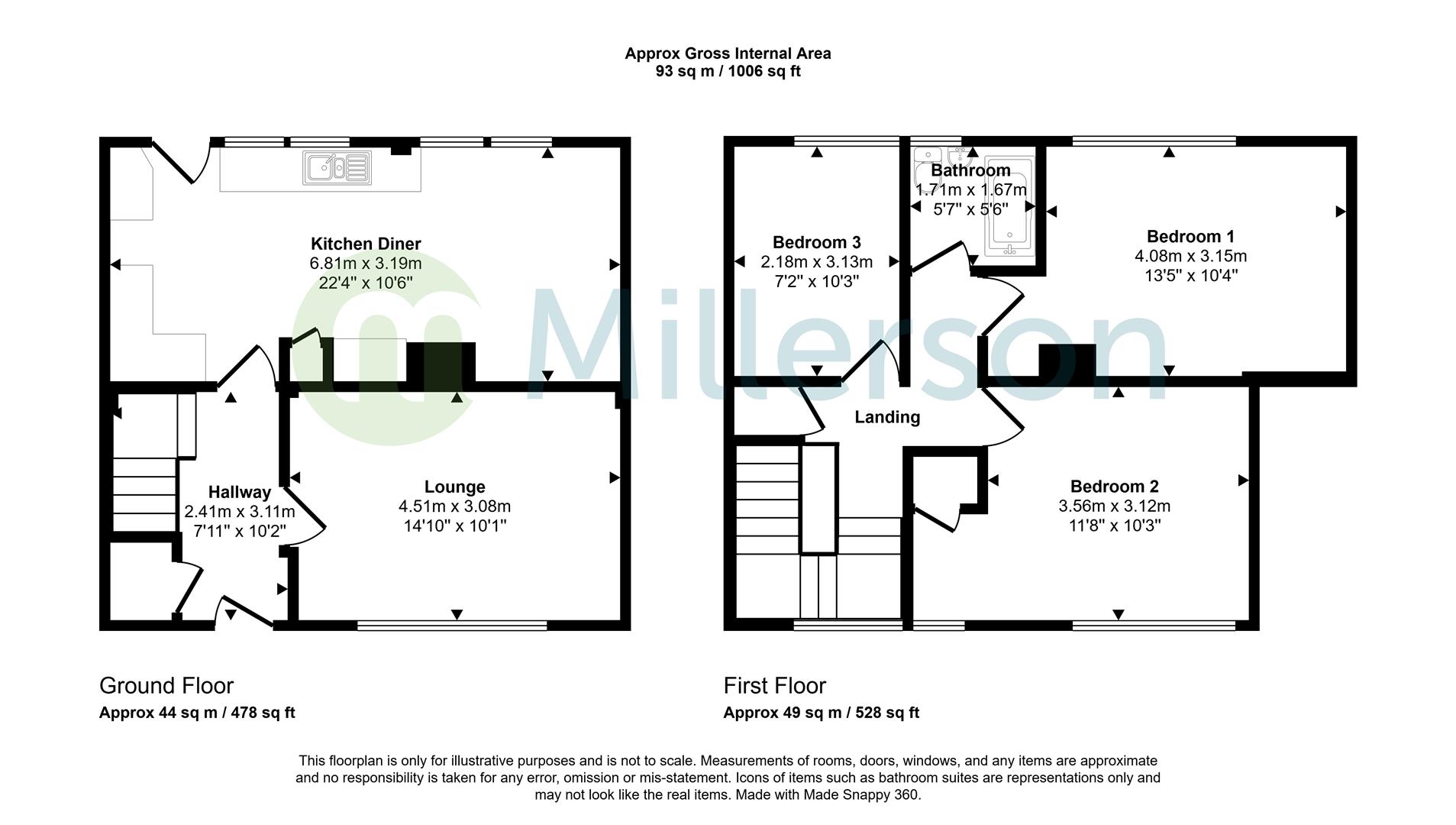 8, Chegwyns, St. Austell floorplan