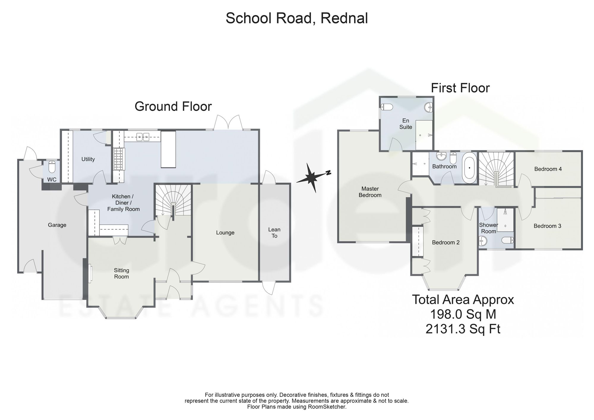 1 School Road, Birmingham floorplan