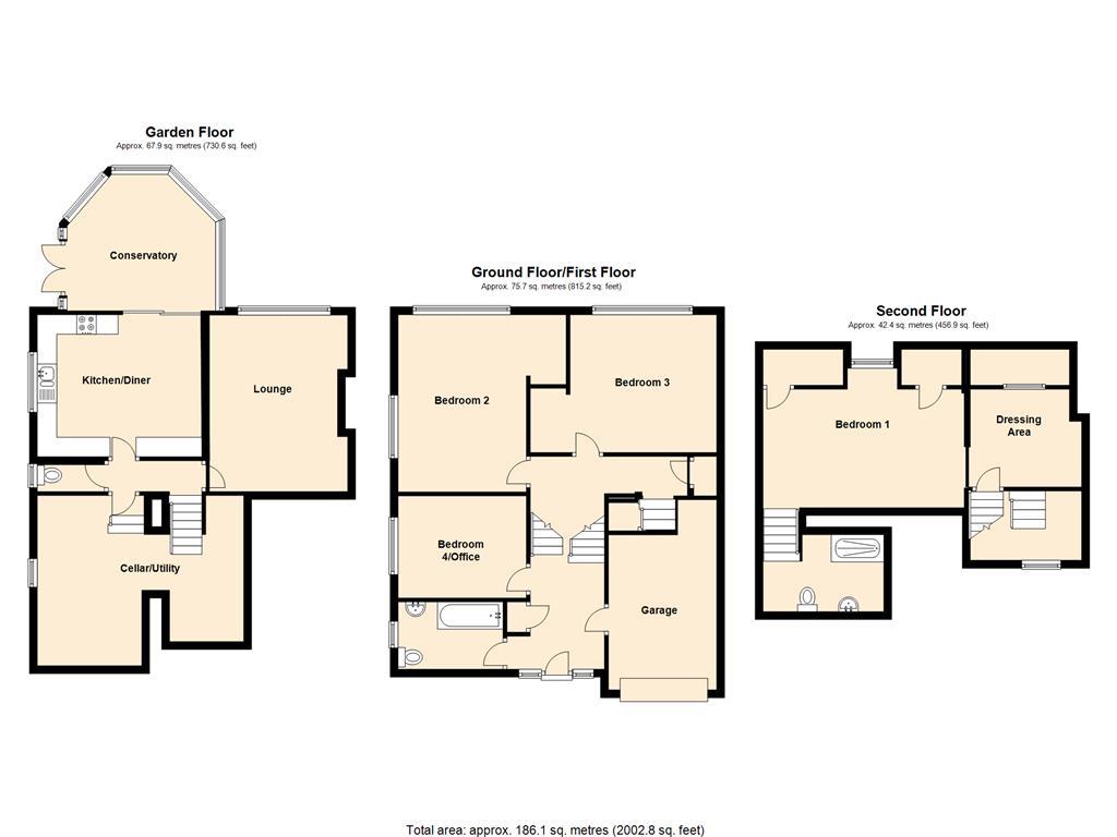 24, Hill Close, Plymouth floorplan