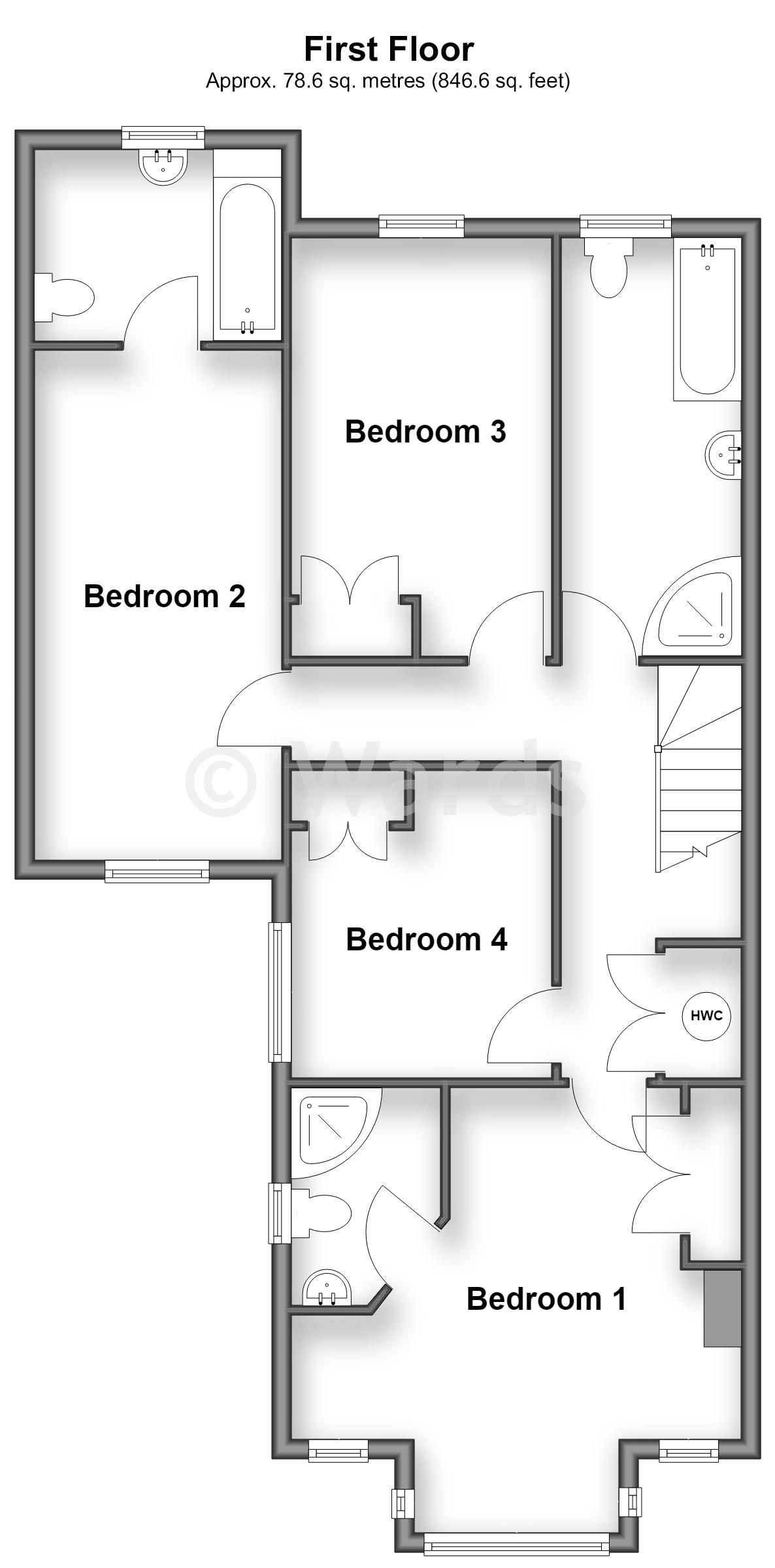 1A, Cranborne Avenue, Maidstone floorplan