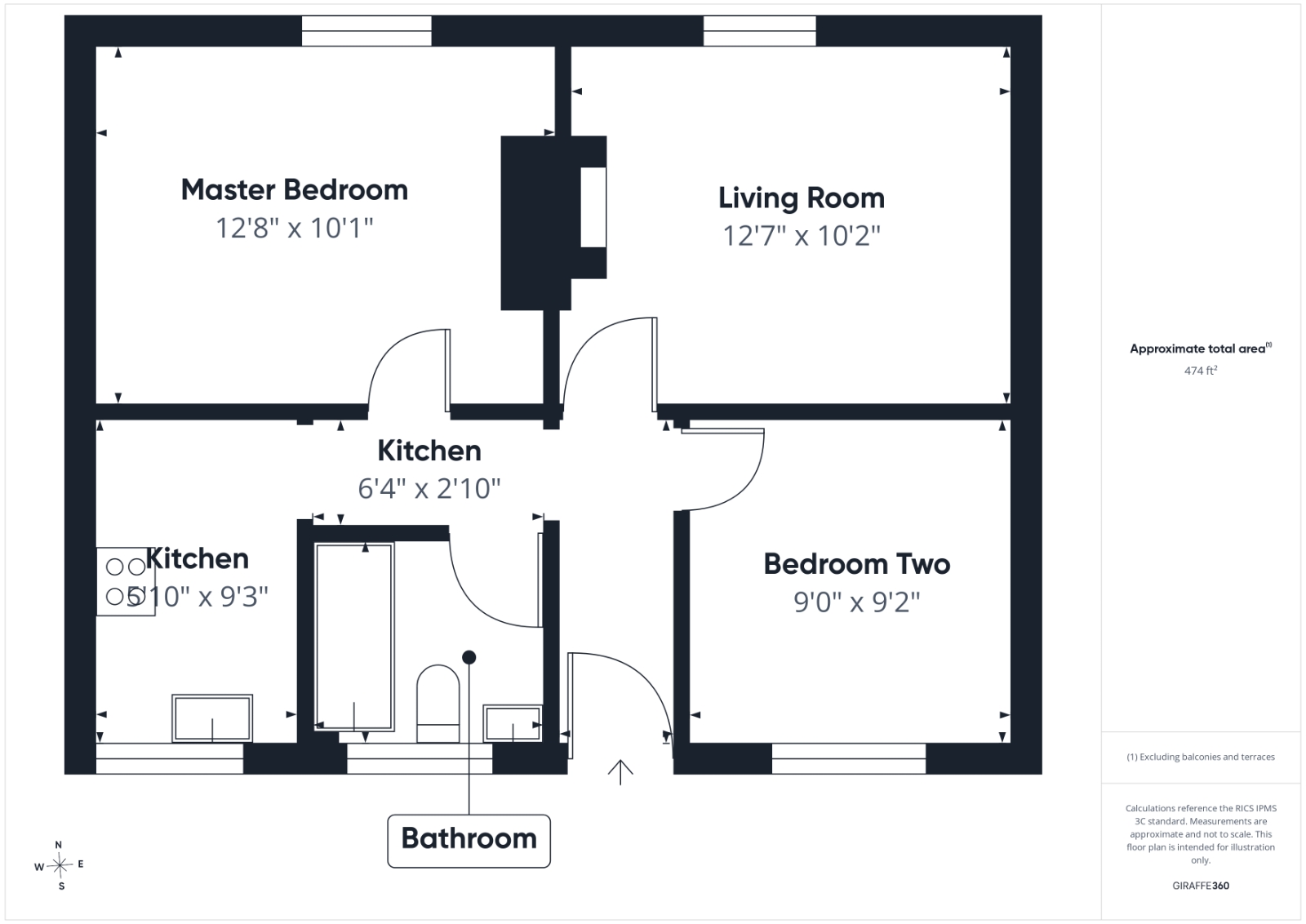 1-2 Clieve Cottages,, High Street, Maidenhead floorplan
