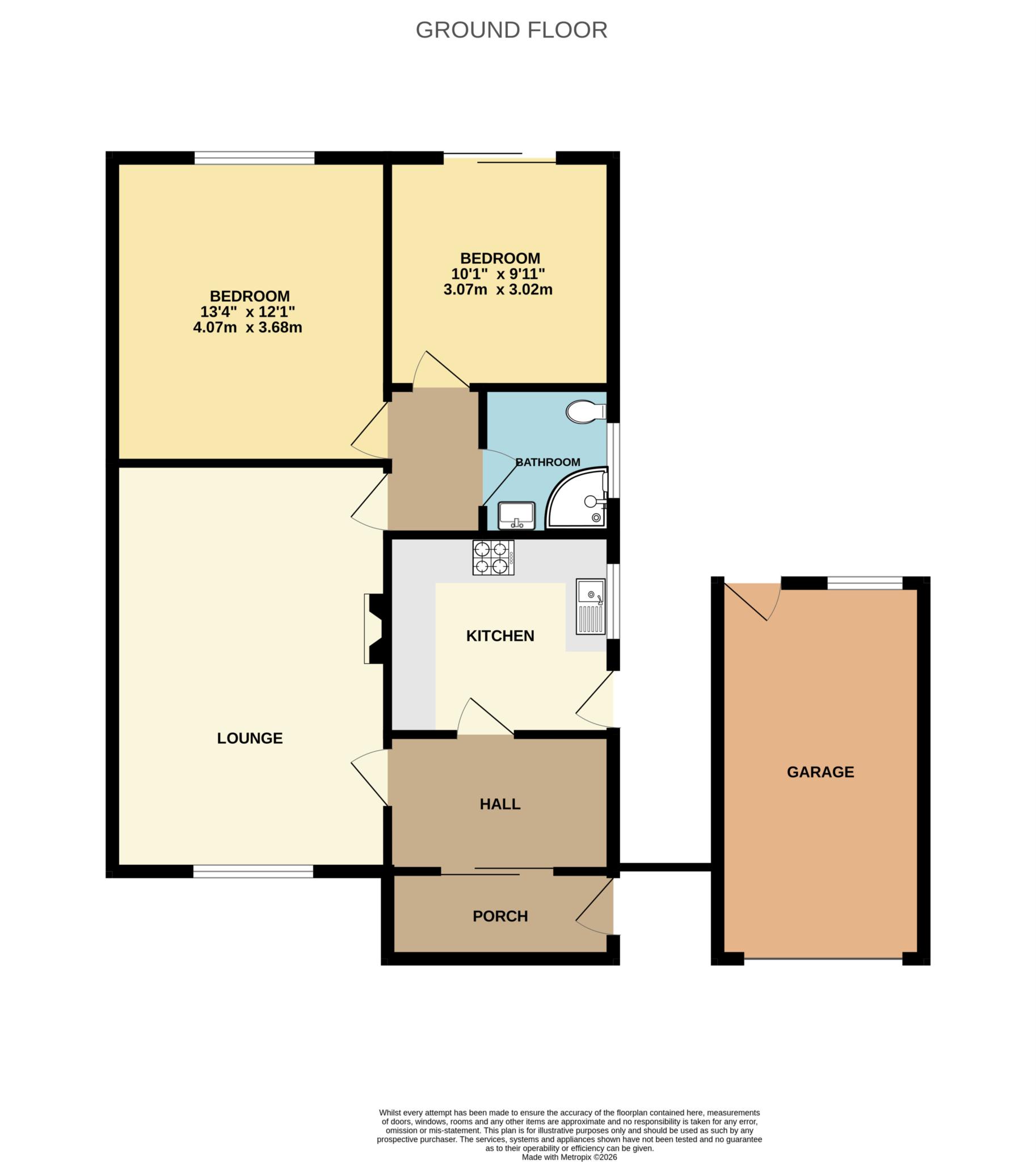 39, Milbrook Crescent, Liverpool floorplan