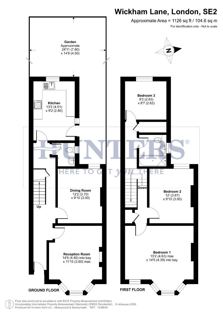 82, Wickham Lane, Greater London floorplan