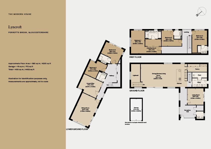 Lyncroft South, Perrotts Brook, Cirencester floorplan