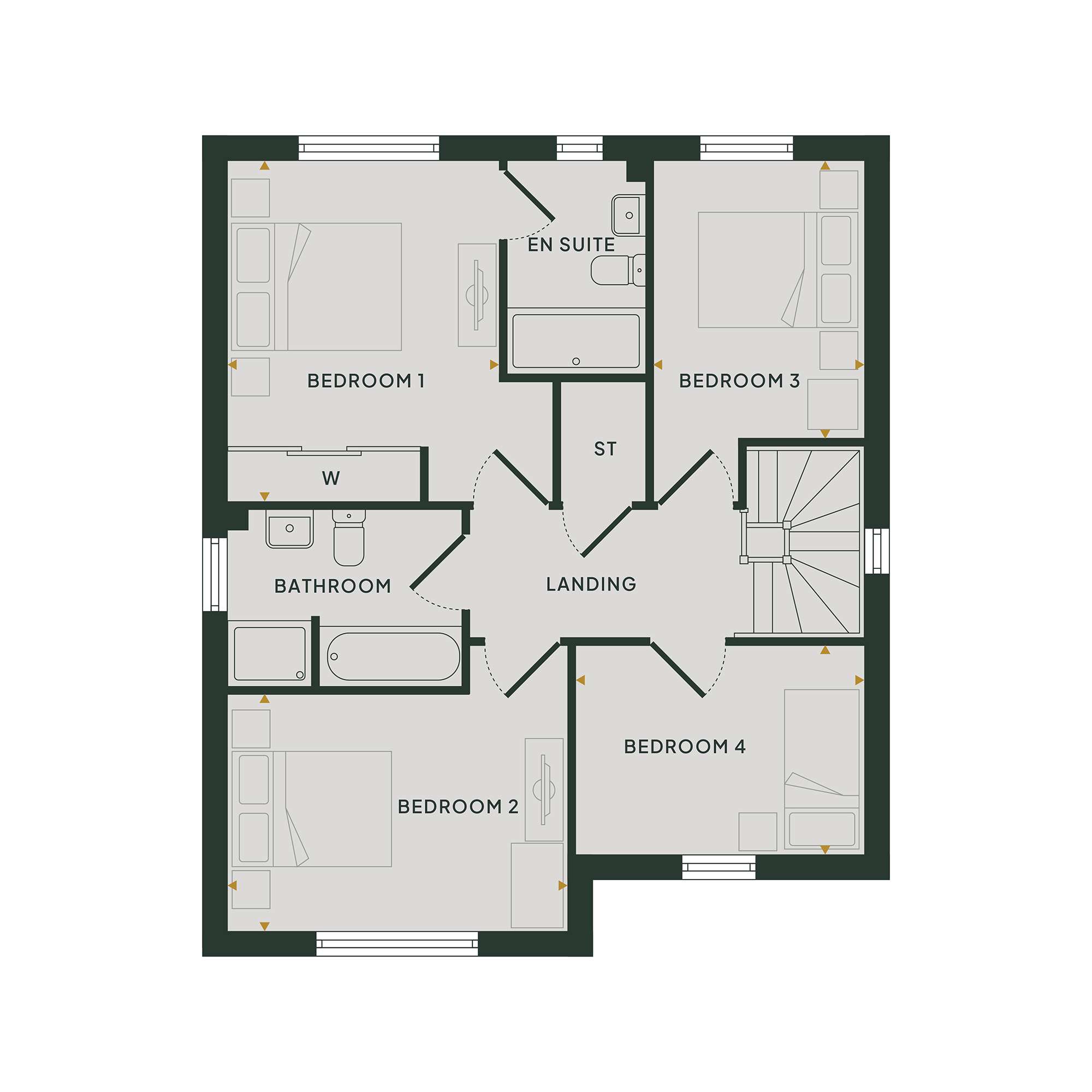 251, Agusta Avenue floorplan