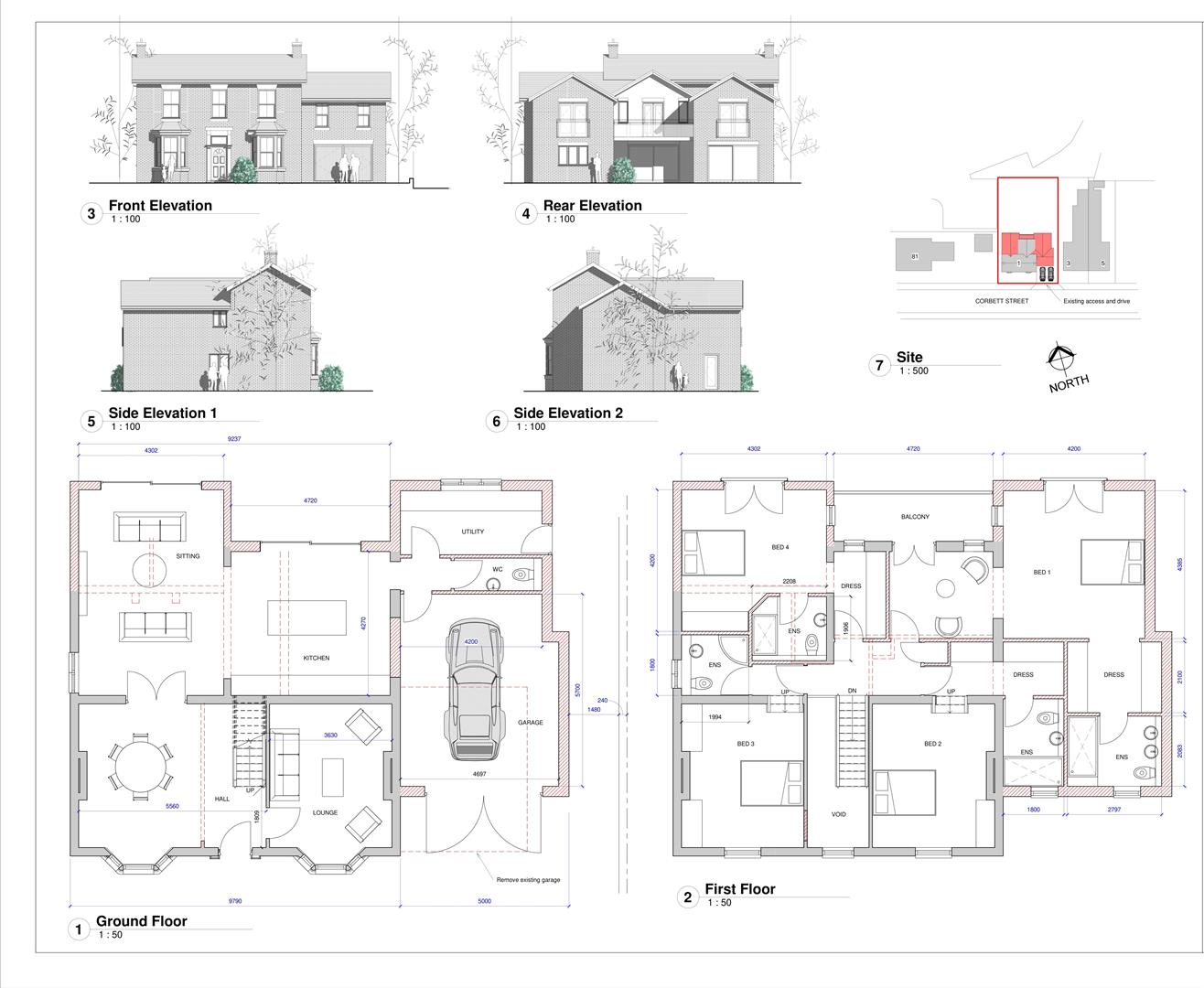 Corbett Street, Droitwich, Worcestershire WR9, detached house for sale