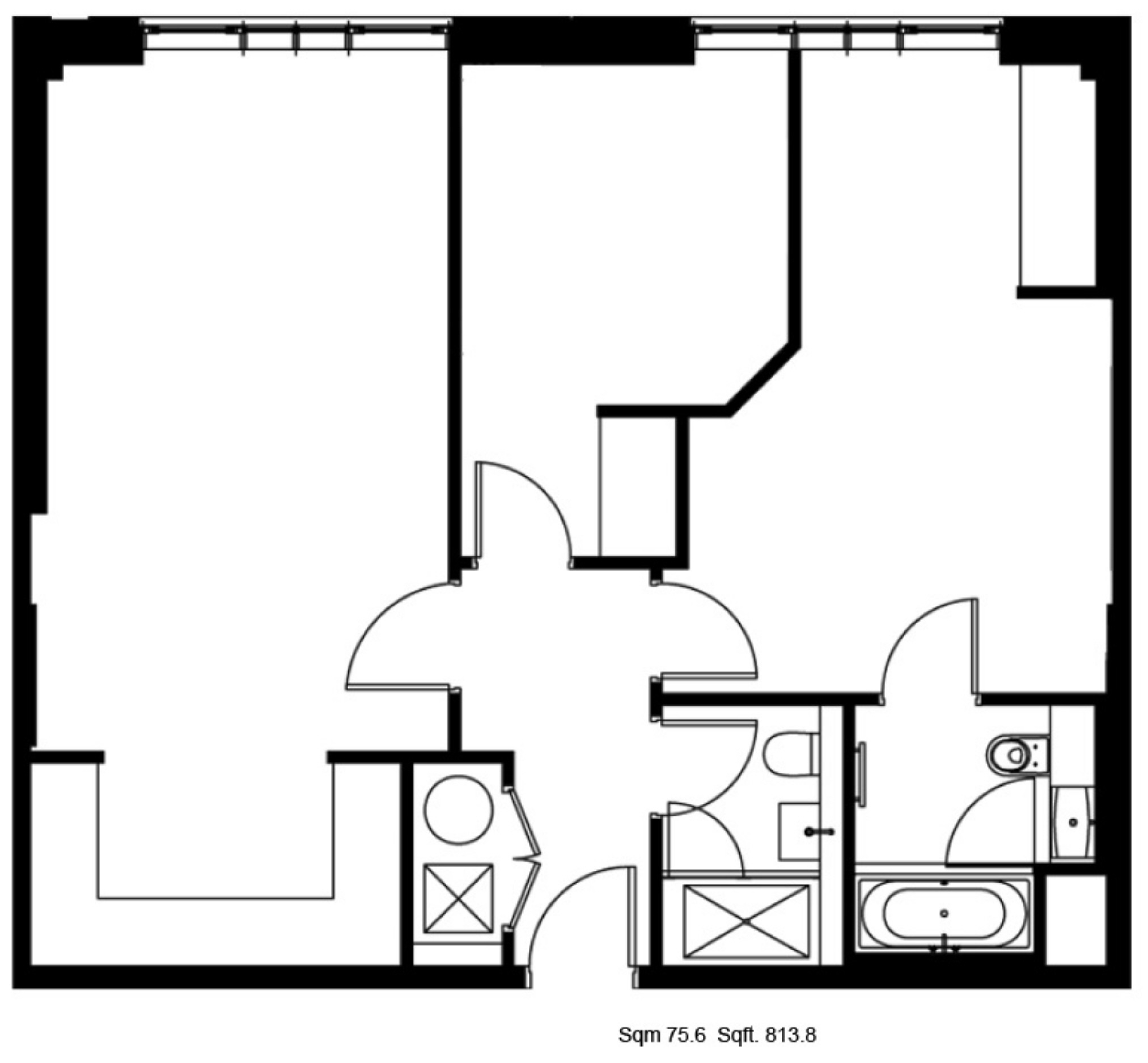 2 Bedrooms Flat to rent in Parkview Residence, London NW1