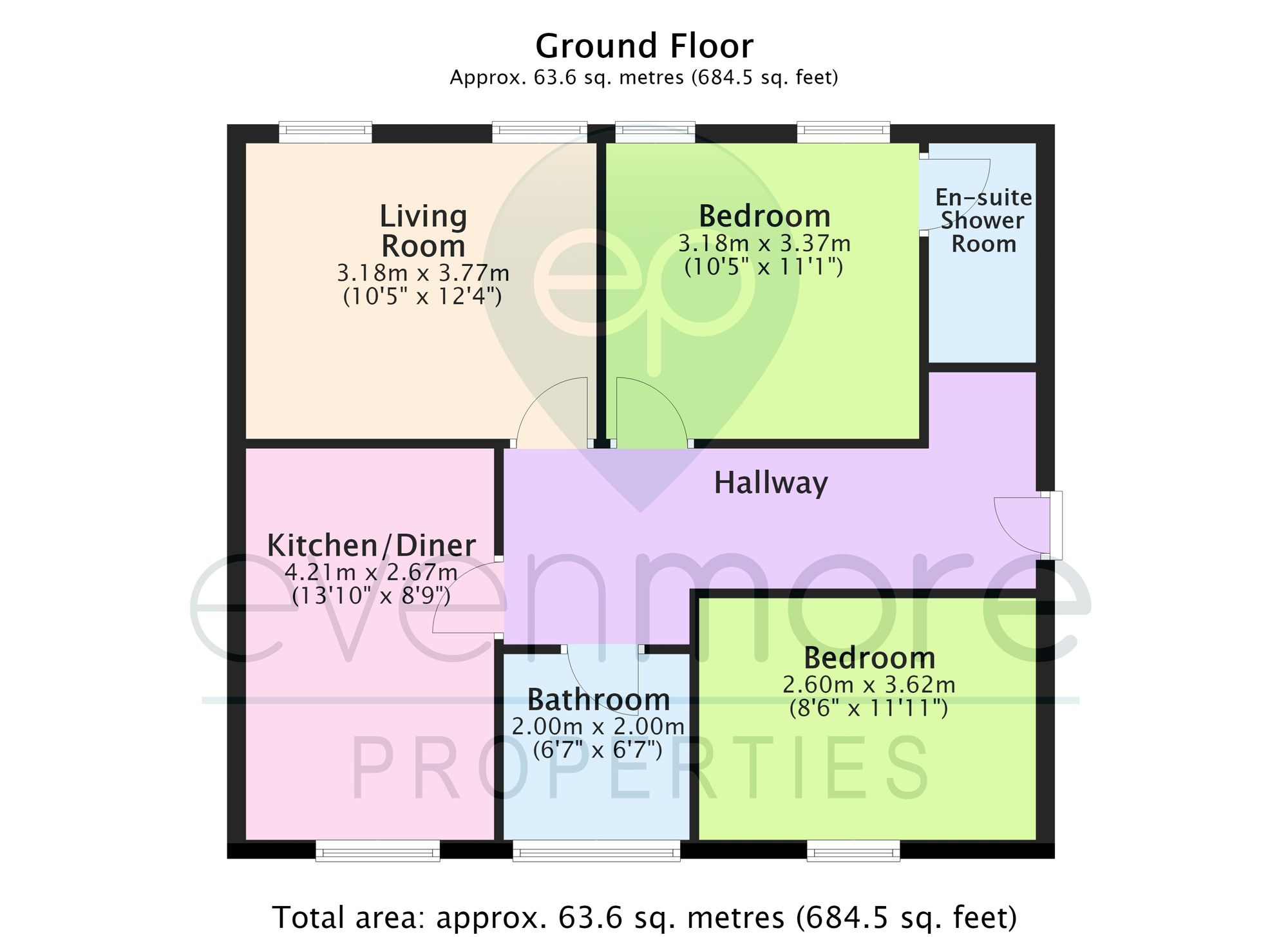 18 Archers Court, Durham floorplan