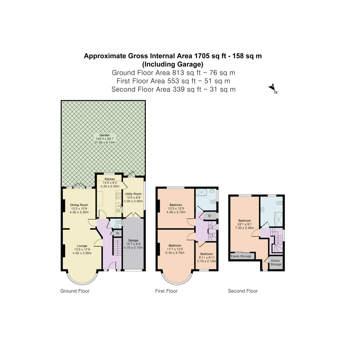 19, Rusland Park Road, Harrow floorplan