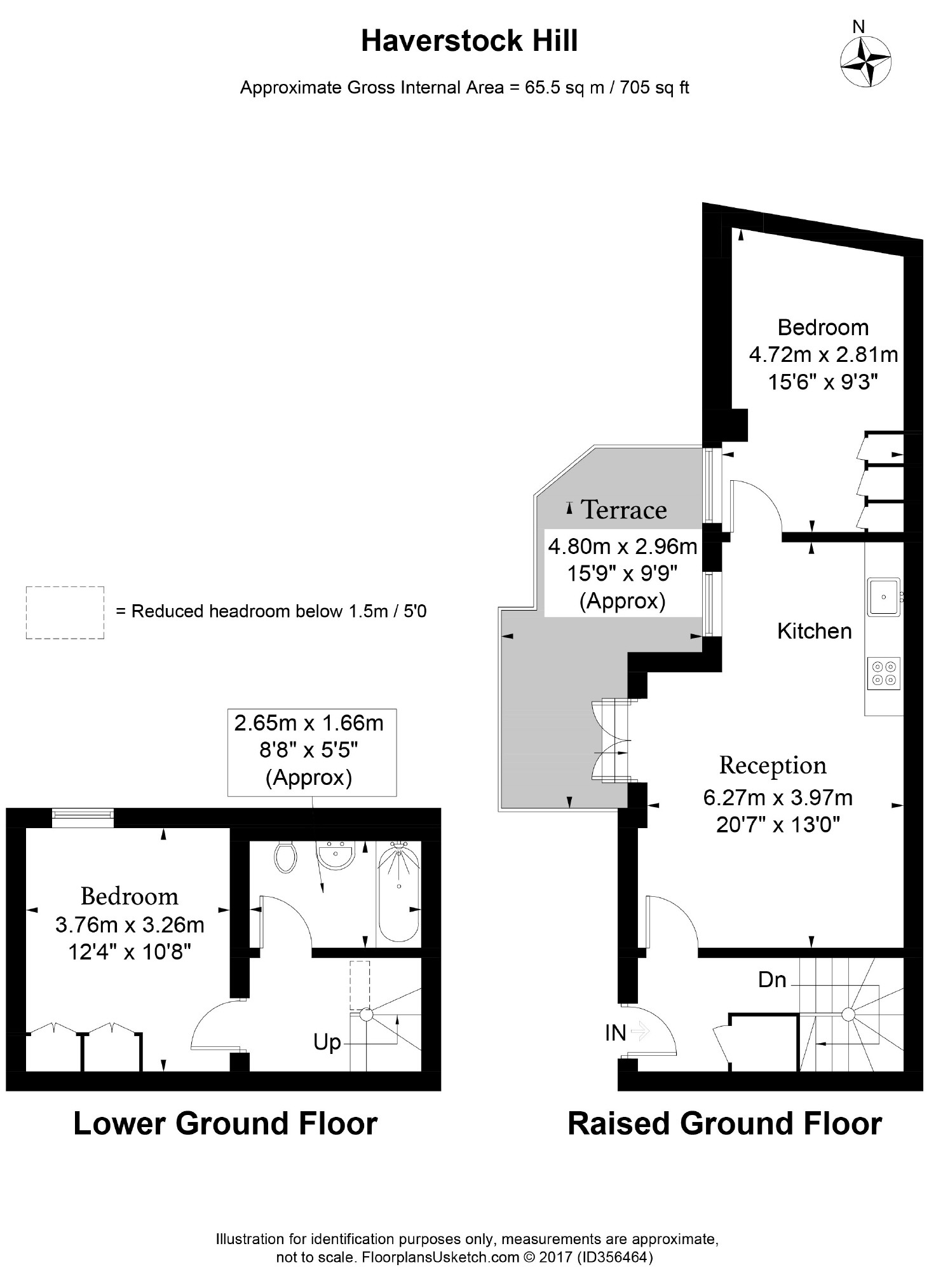 2 Bedrooms Flat to rent in Haverstock Hill, Belsize Park, London NW3