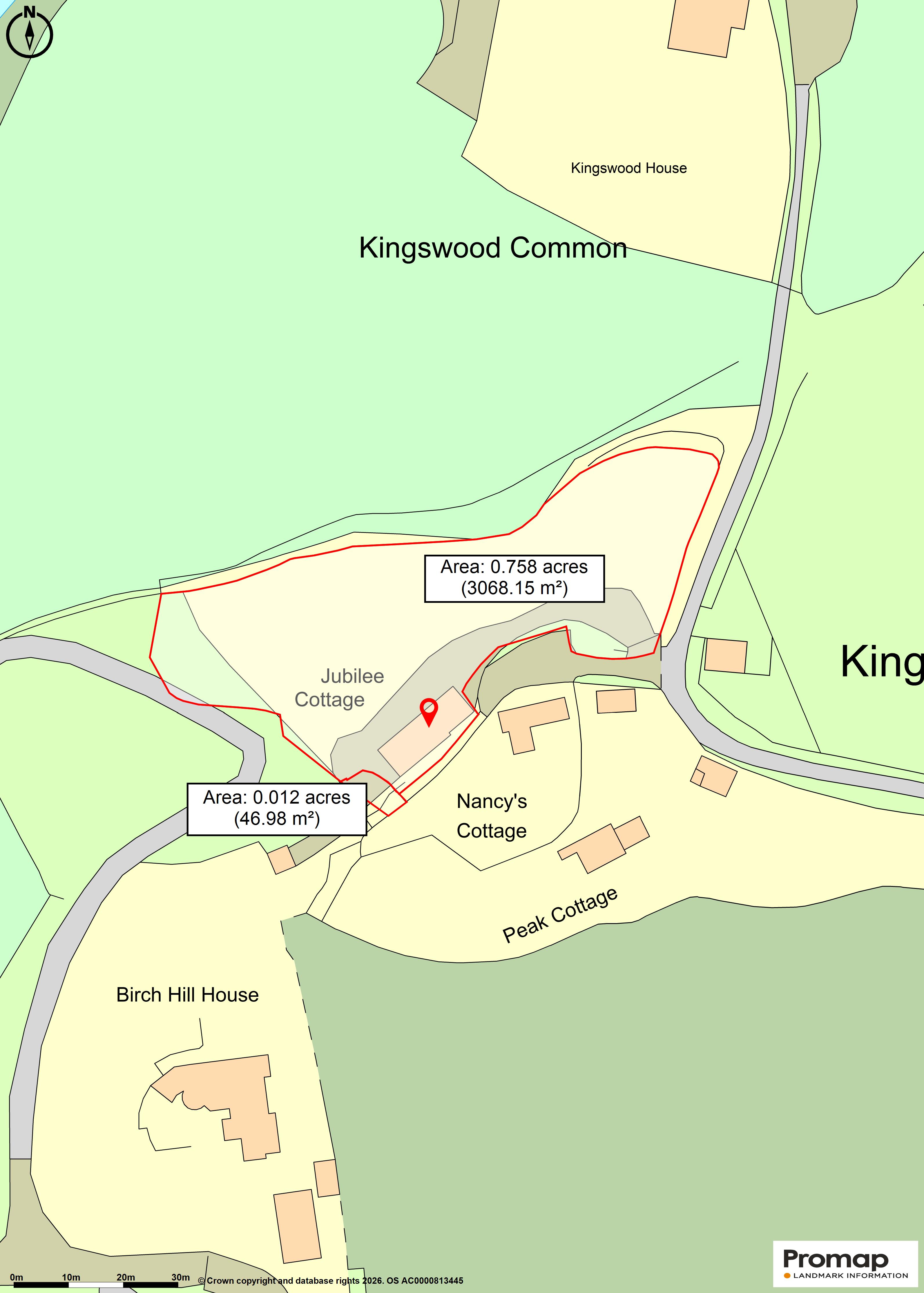 Jubilee Cottage, Kingswood, Martley, Worcester floorplan