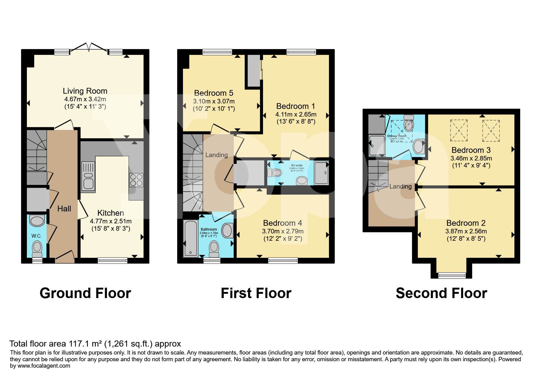440, Ackers Drive, Swanscombe floorplan