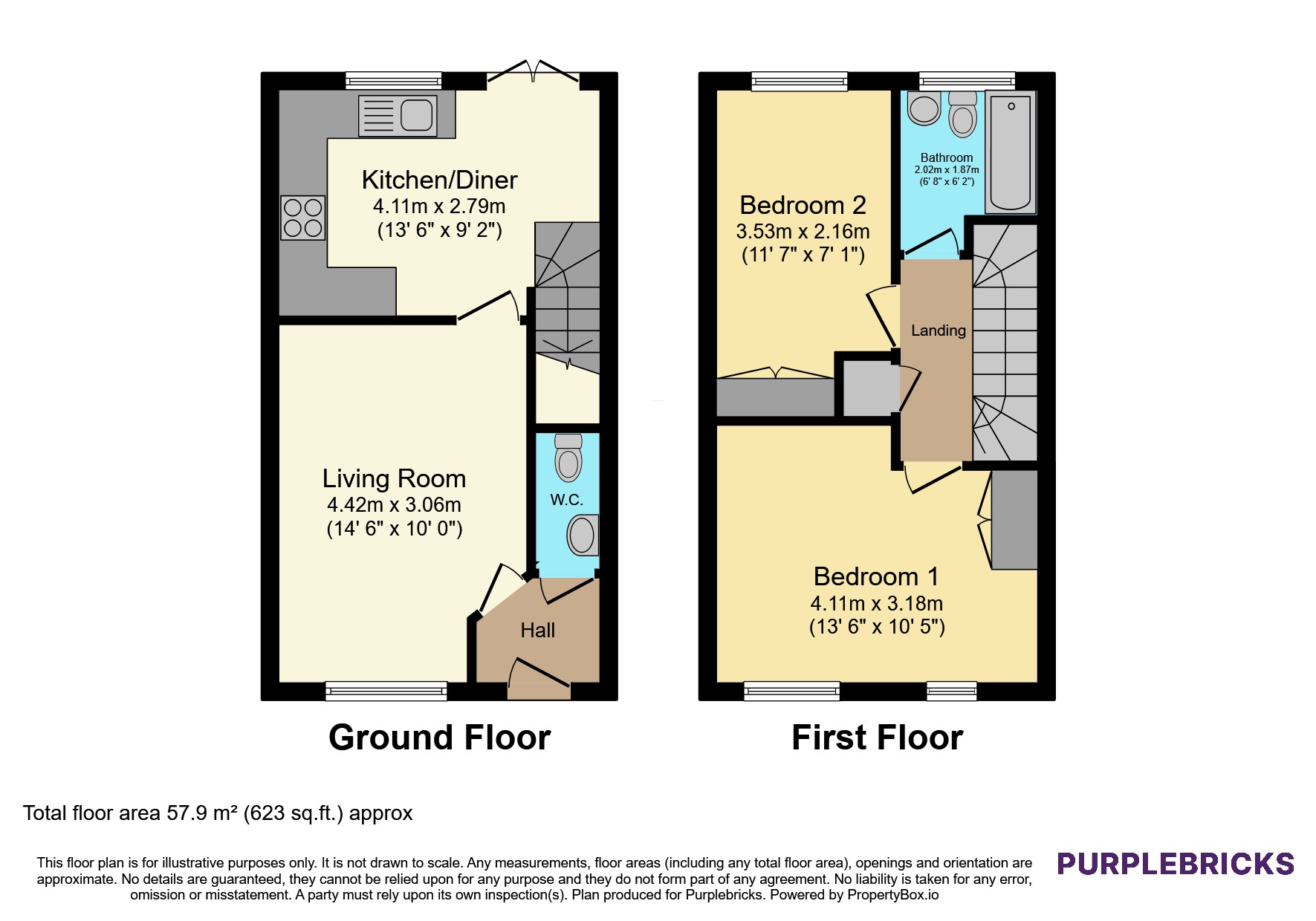 15, Hopwood Street, Manchester floorplan