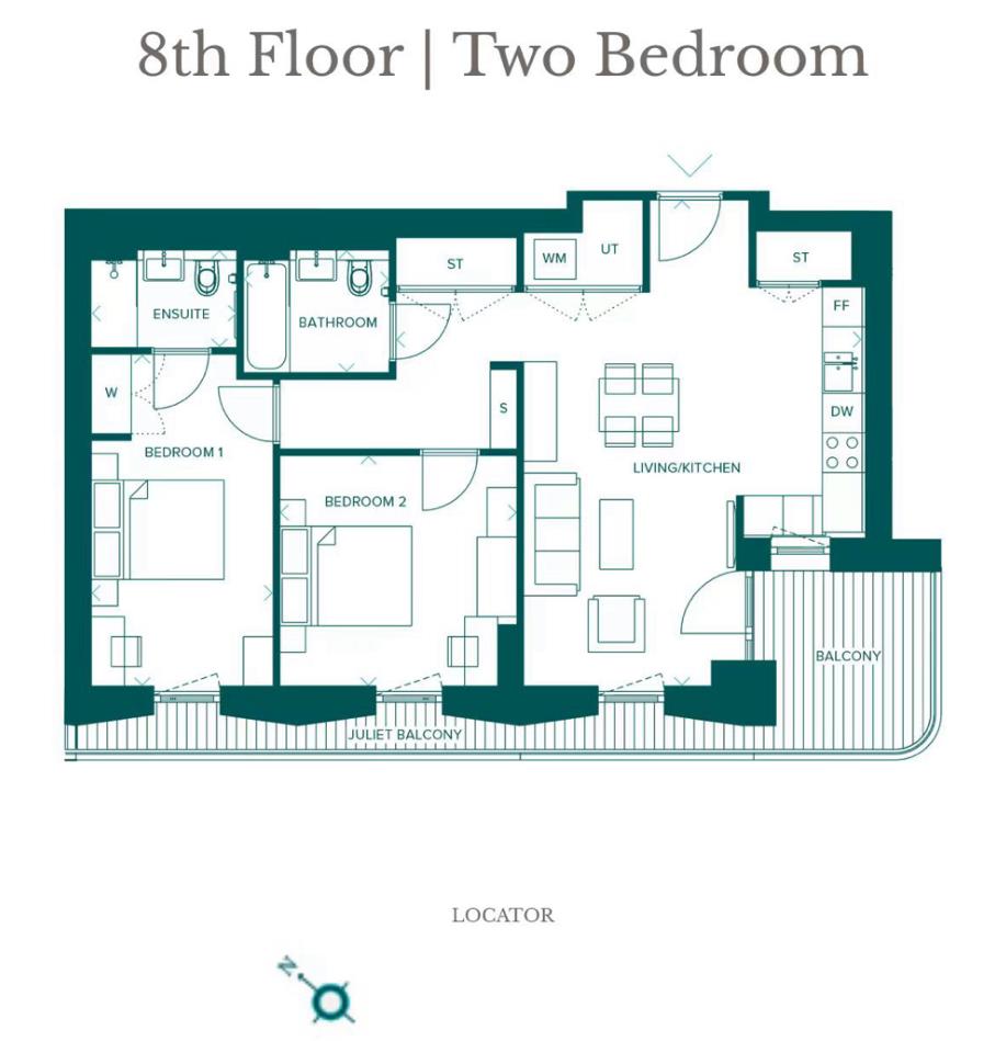 Sutherland Apartments, Alba Square, LONDON floorplan