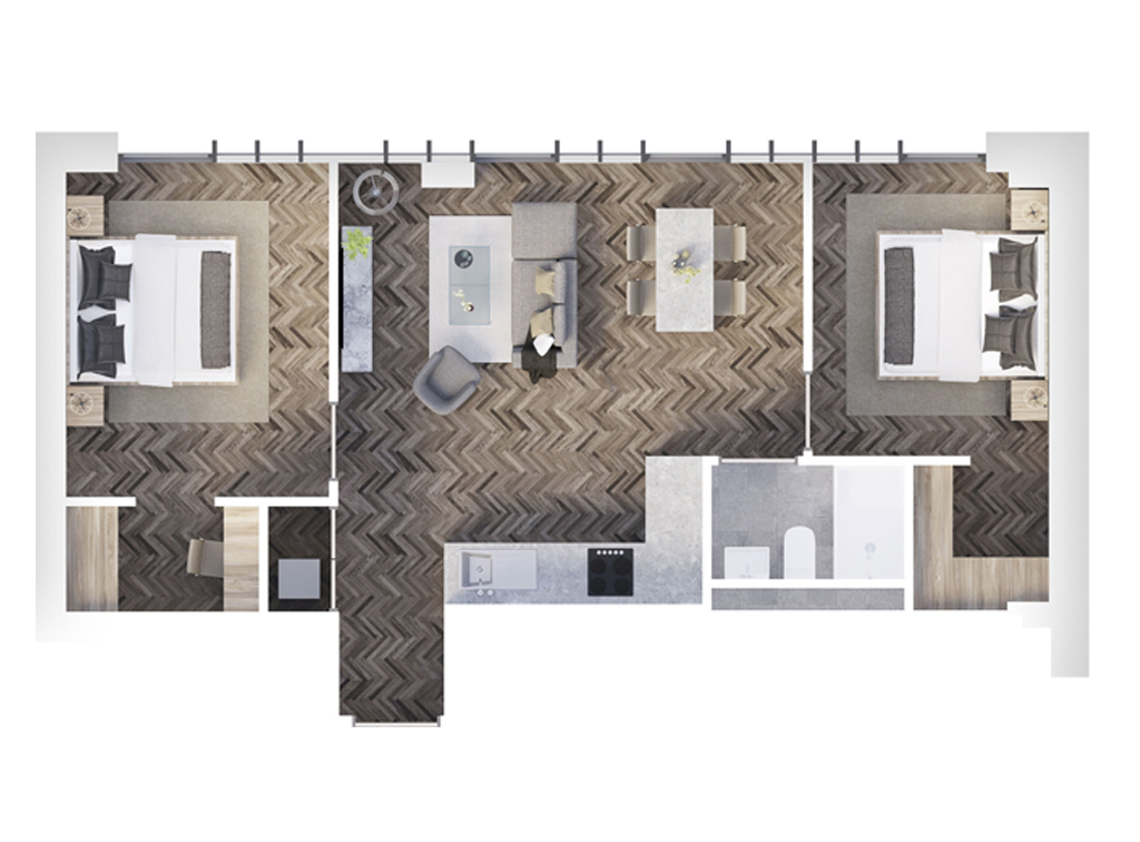 Miller's Place, Liverpool floorplan