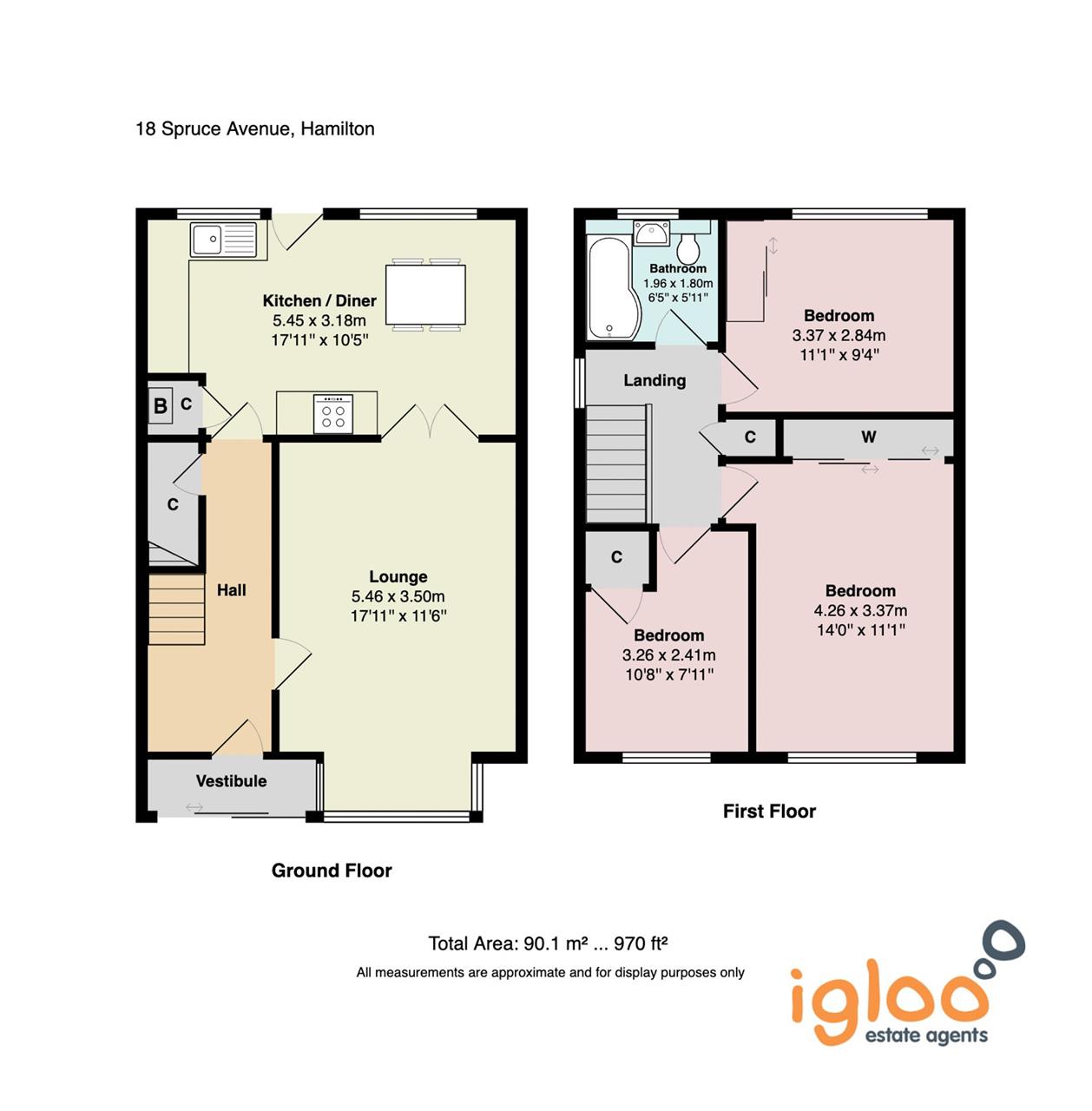 18, Spruce Avenue, Hamilton floorplan