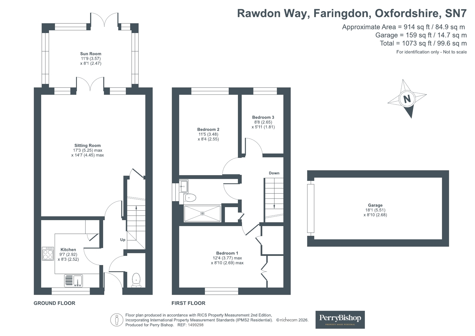 17, Rawdon Way, Oxfordshire floorplan
