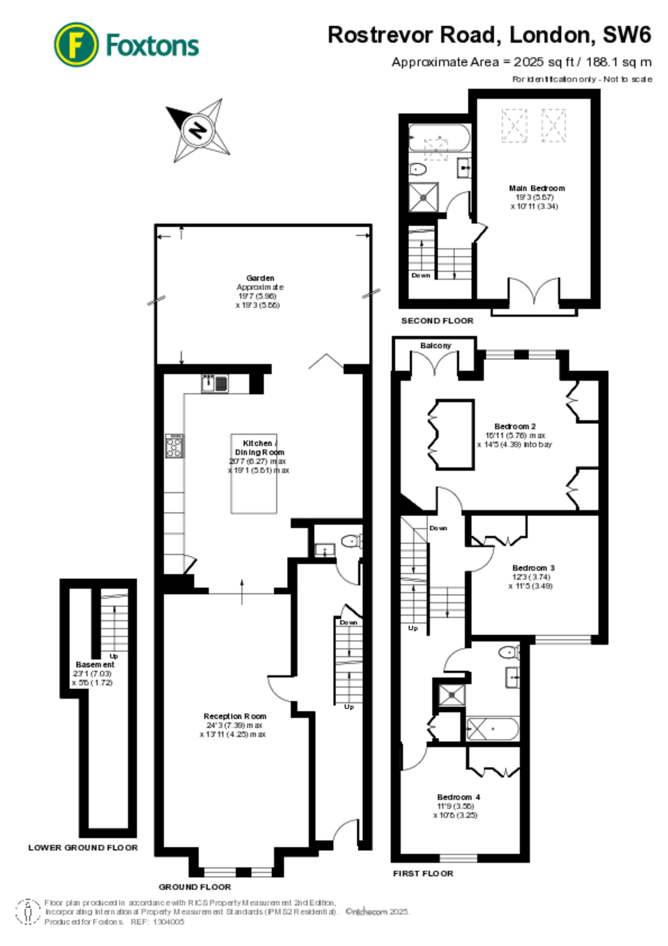 Rostrevor Road, Parsons Green floorplan